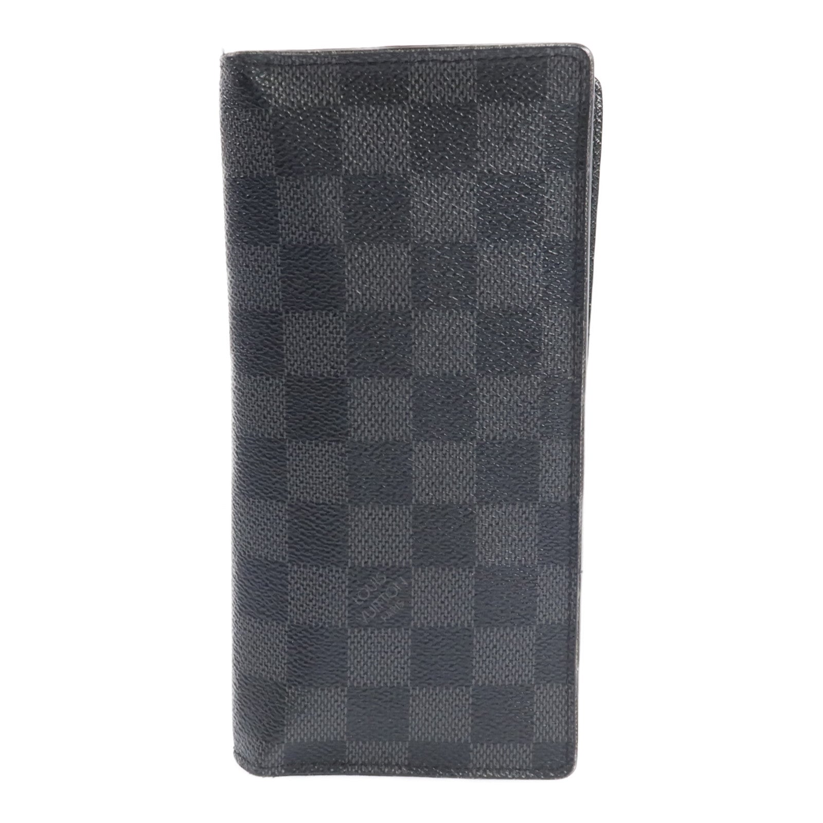 LOUIS VUITTON 【激減優惠】Damier Graphite Brazza長錢包