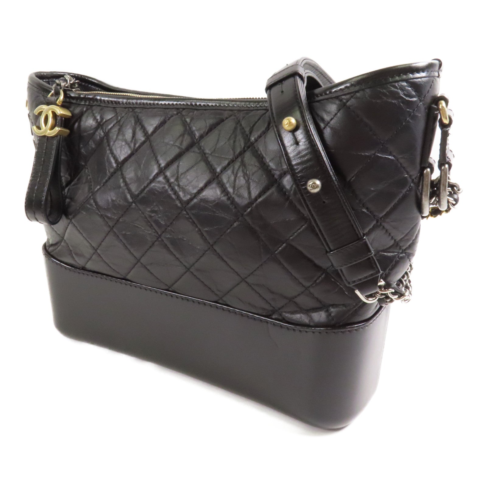 CHANEL 牛皮皮革Gabrielle肩背袋