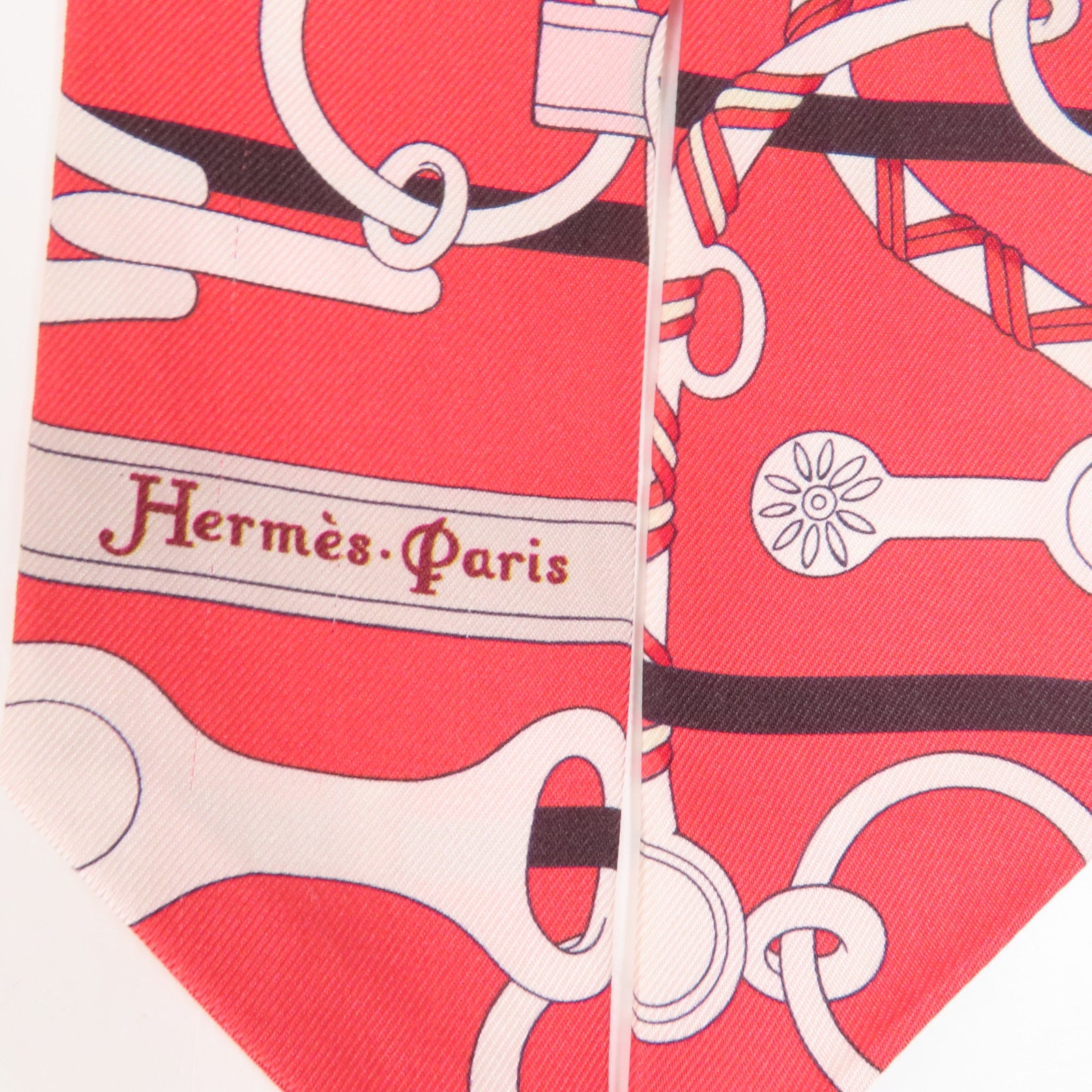 HERMES 絲質Twilly絲巾