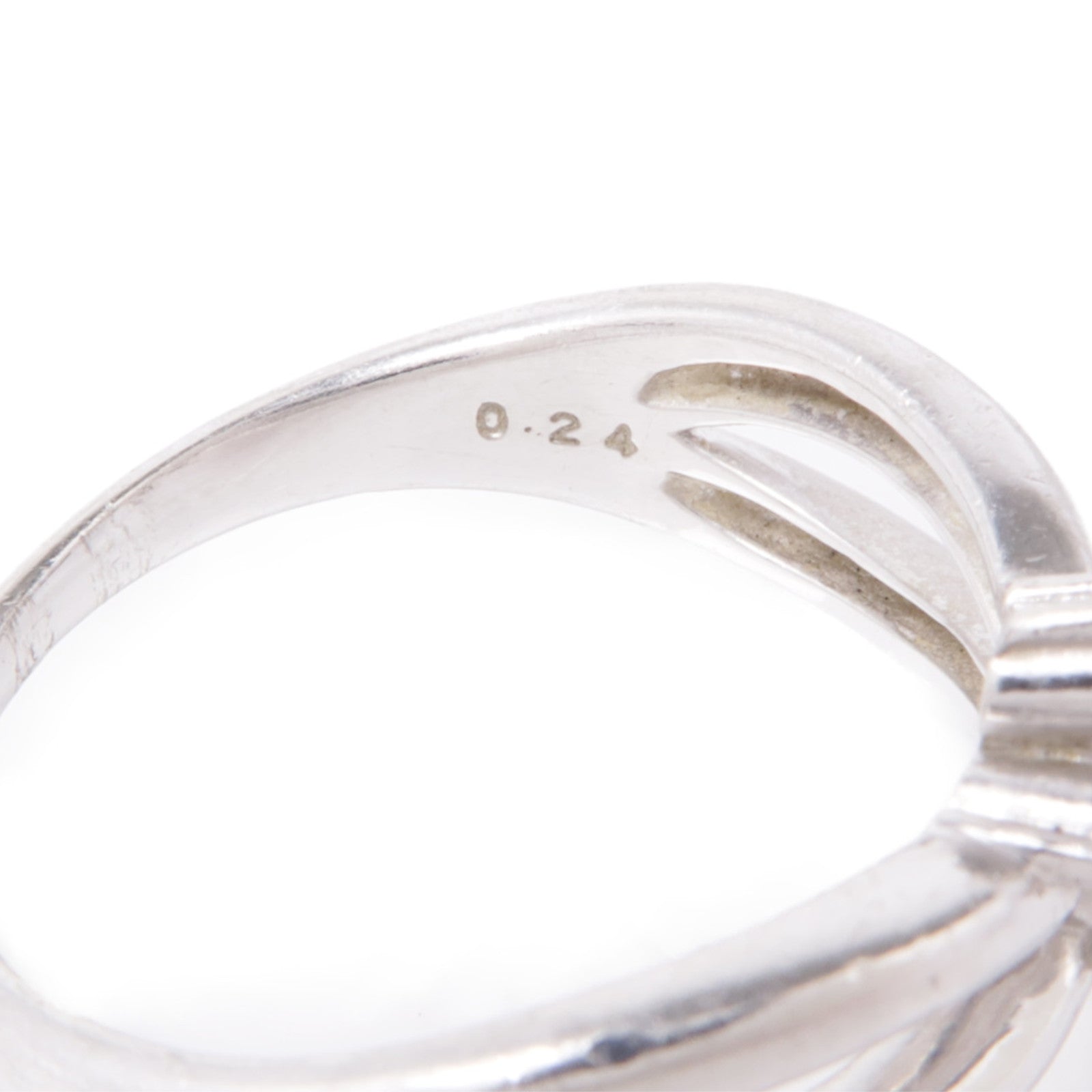 JEWELRY PT900鉑金Diamond Ring鑽石戒指US#7.25