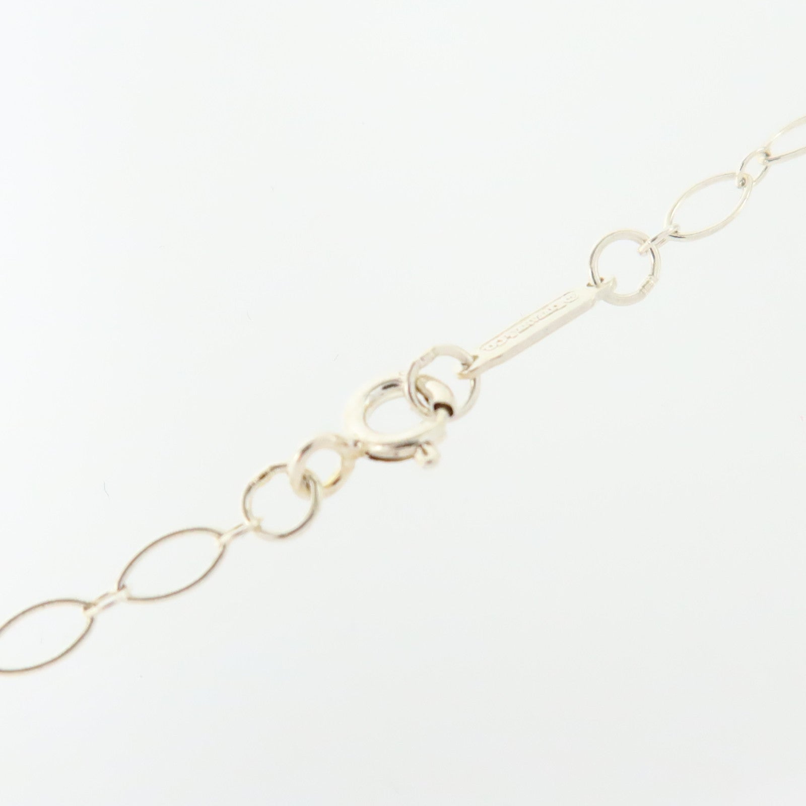 TIFFANY＆CO 925純銀Crown Key Pendant Necklace項鏈