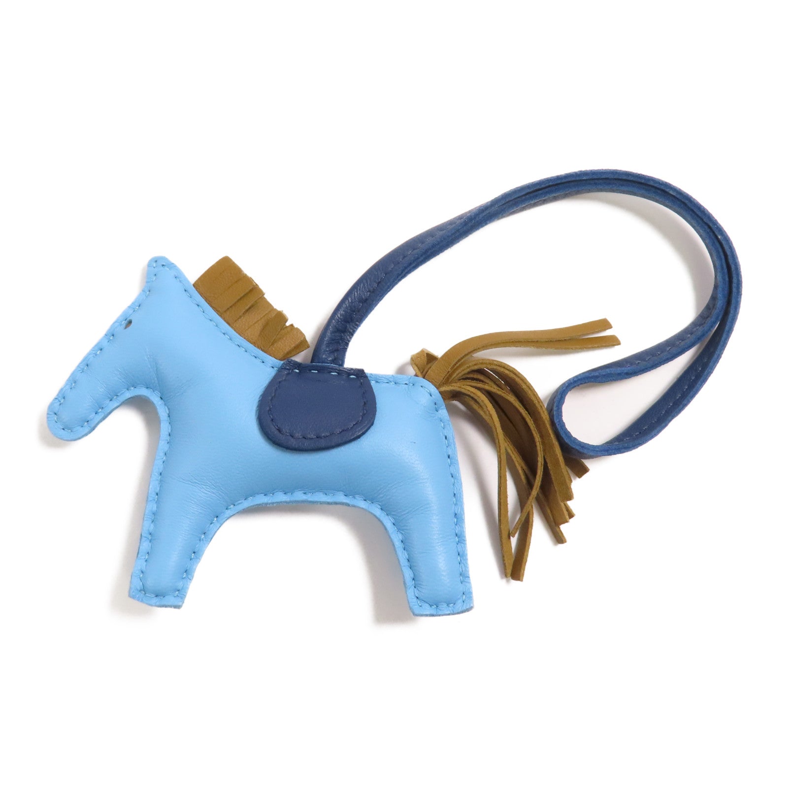 HERMES Milo皮革Rodeo PM掛飾