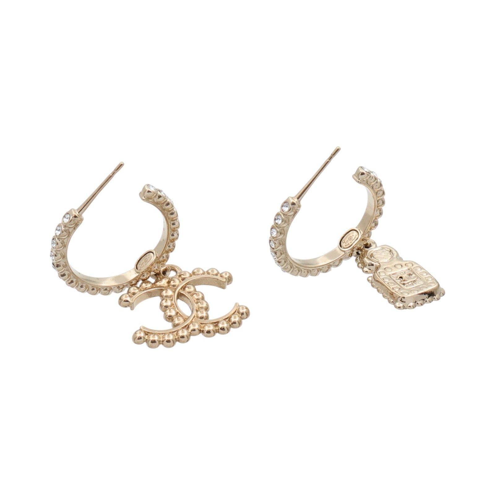 CHANEL PVC/金屬Earrings耳環