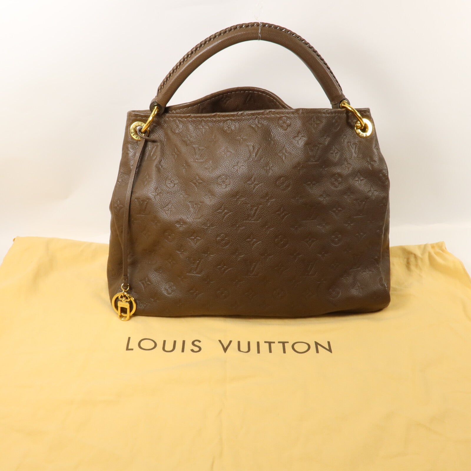 LOUIS VUITTON Monogram Empreinte Artsy MM手挽袋