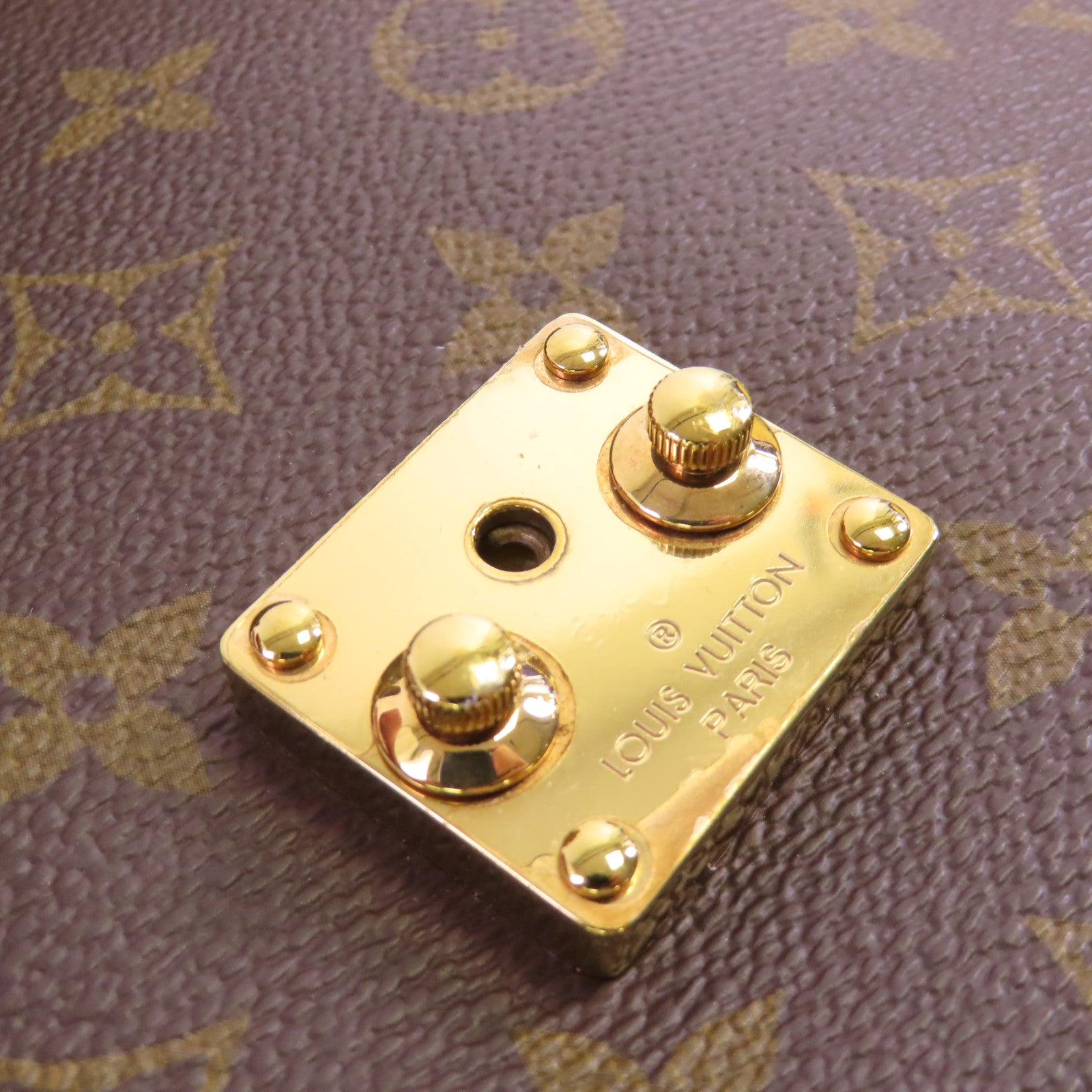 LOUIS VUITTON 【激減優惠】Monogram Reverse Pochette Metis金扣手挽肩背兩用袋