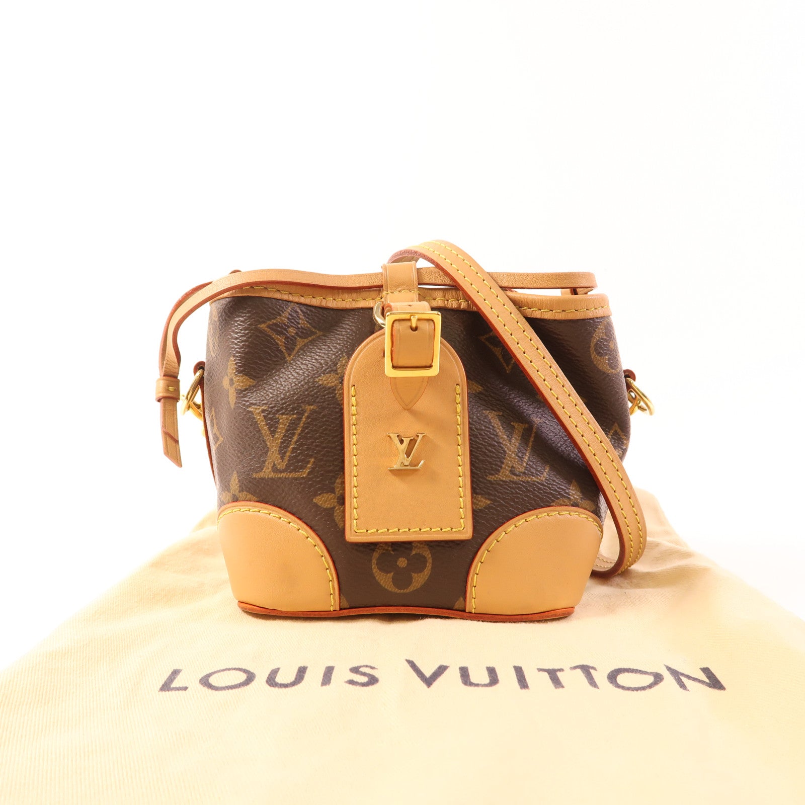 LOUIS VUITTON Monogram Noe Purse金扣肩背袋