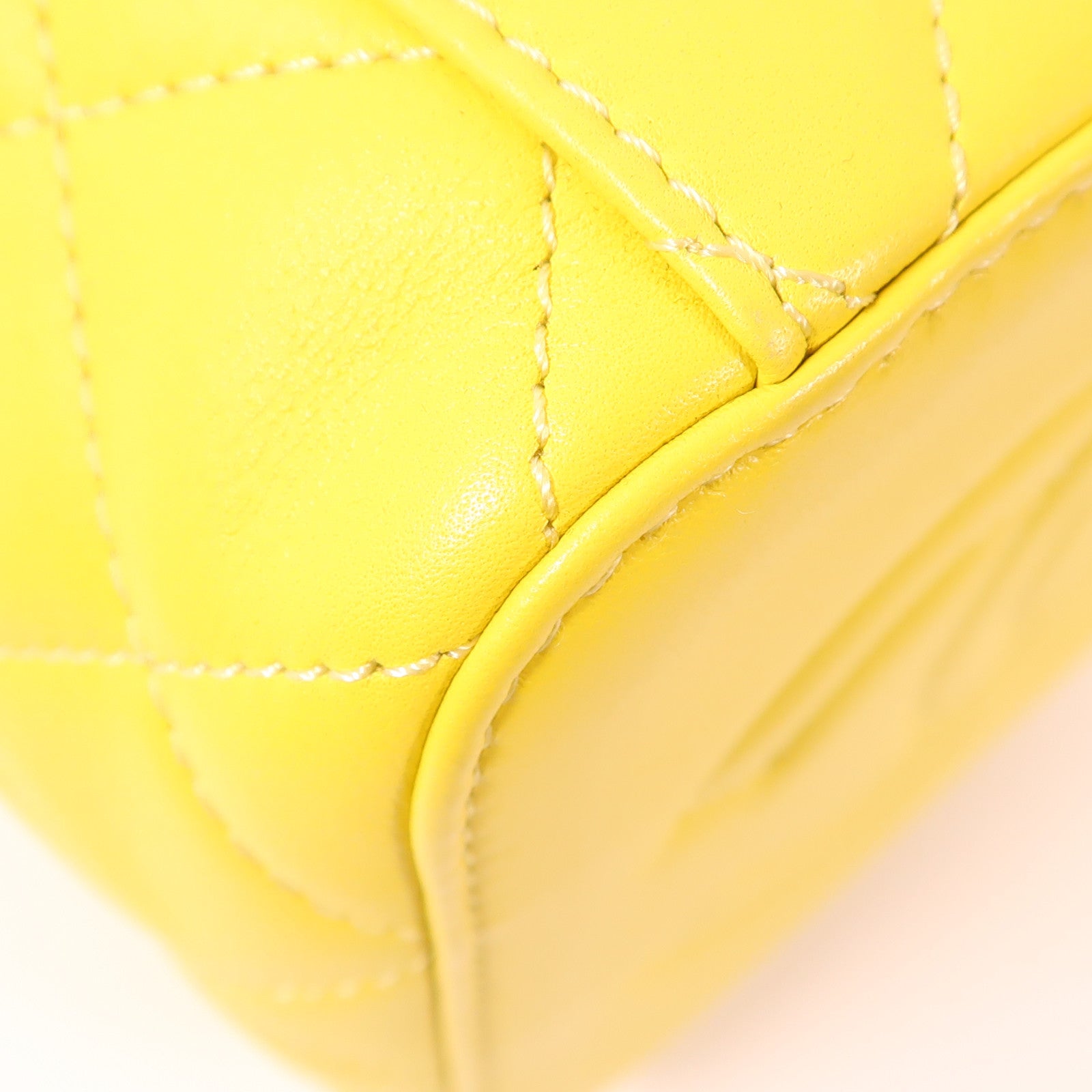 CHANEL 牛皮皮革Chain Shoulder Bag金扣鏈帶手挽肩背兩用袋