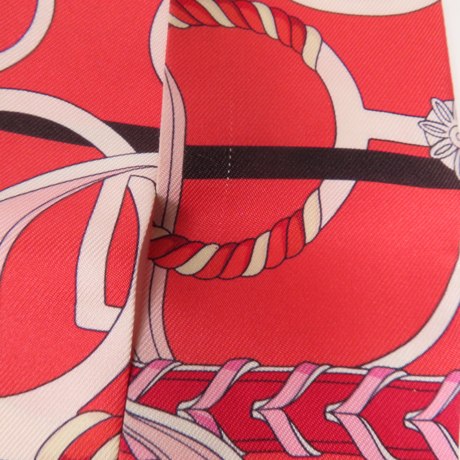 HERMES 絲質Twilly絲巾