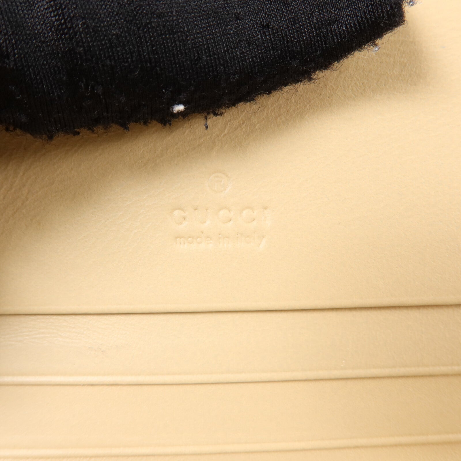 GUCCI 塗層帆布/牛皮皮革GG Supreme Bifold Wallet錢包