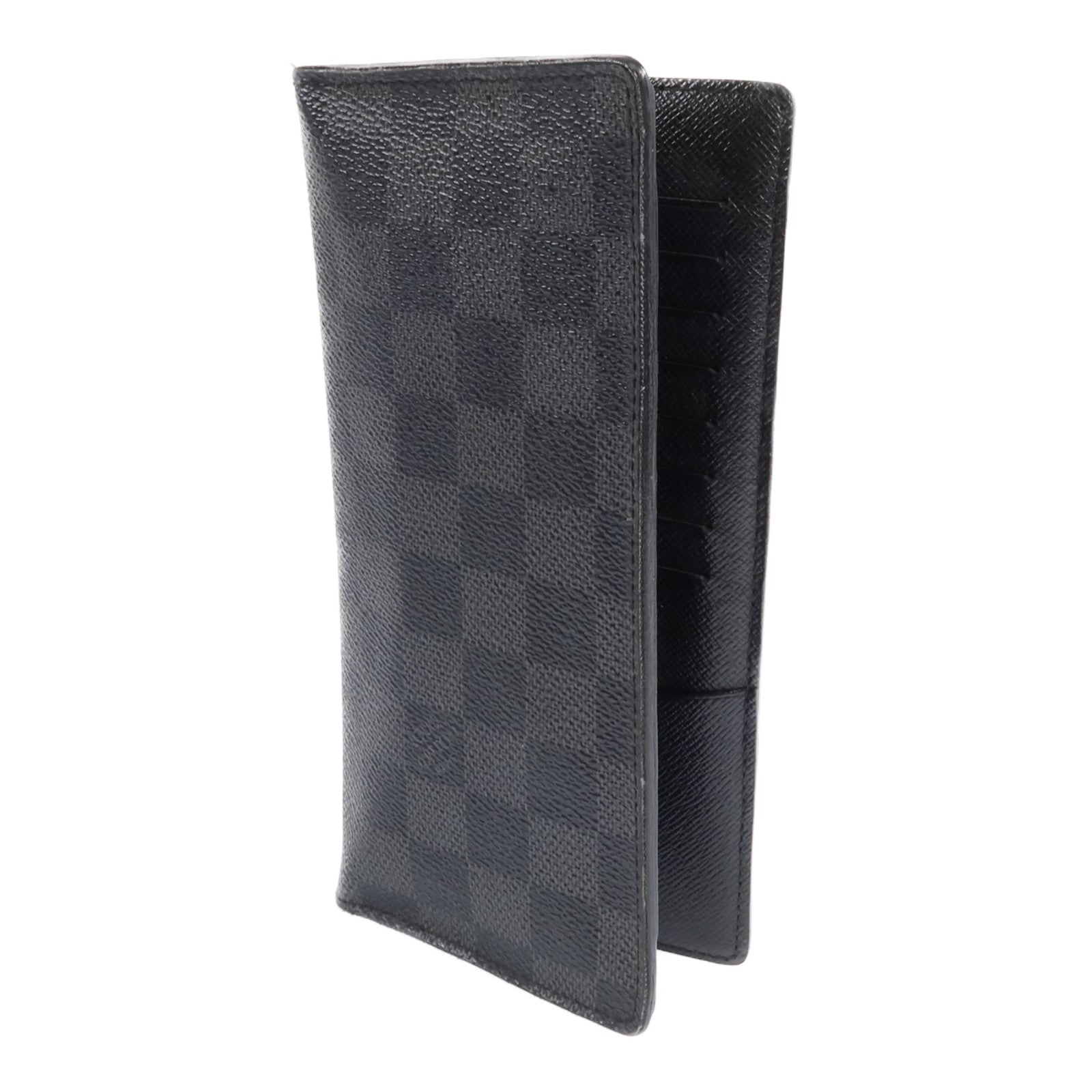 LOUIS VUITTON 【激減優惠】Damier Graphite Brazza長錢包