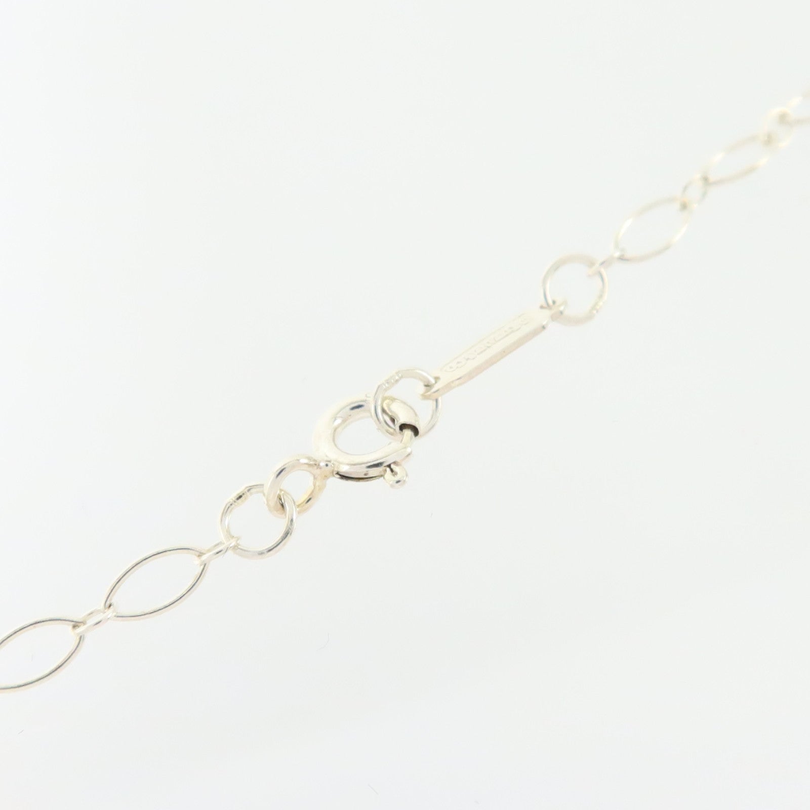 TIFFANY＆CO 925純銀Crown Key Pendant Necklace項鏈
