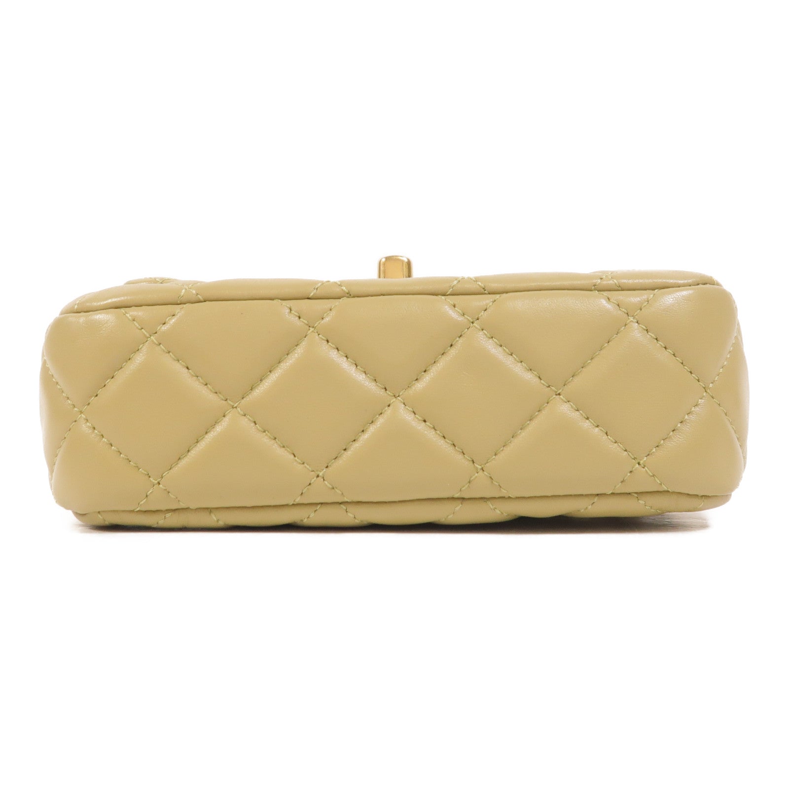 CHANEL 【激減優惠】羊皮皮革Coco Heart Square Bag金扣鏈帶肩背袋