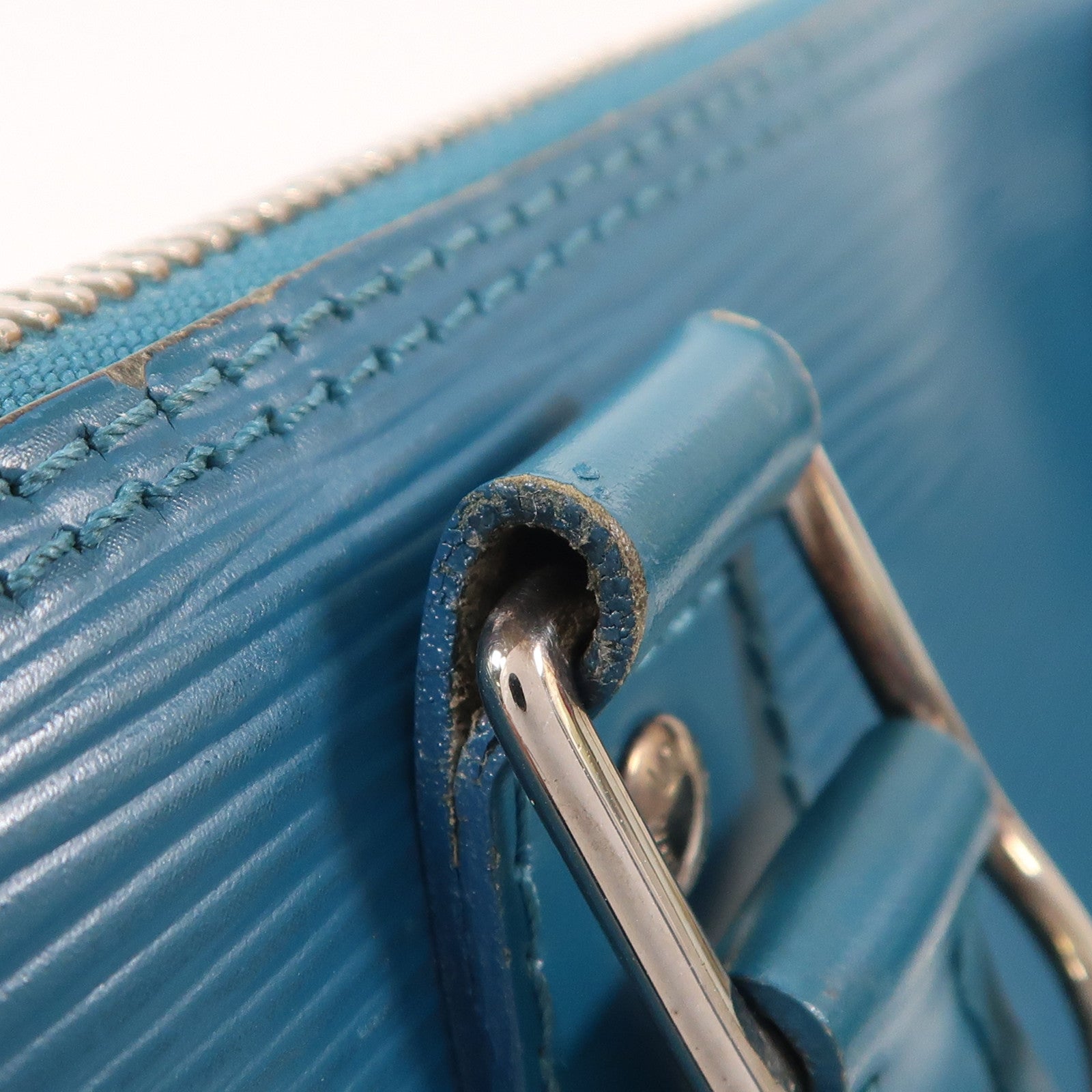 LOUIS VUITTON Epi Alma PM銀扣手挽袋