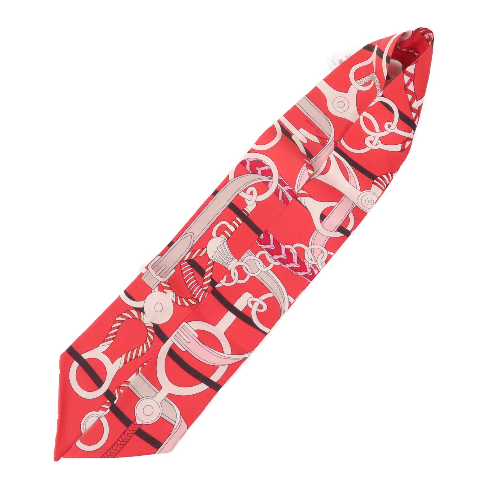 HERMES 絲質Twilly絲巾