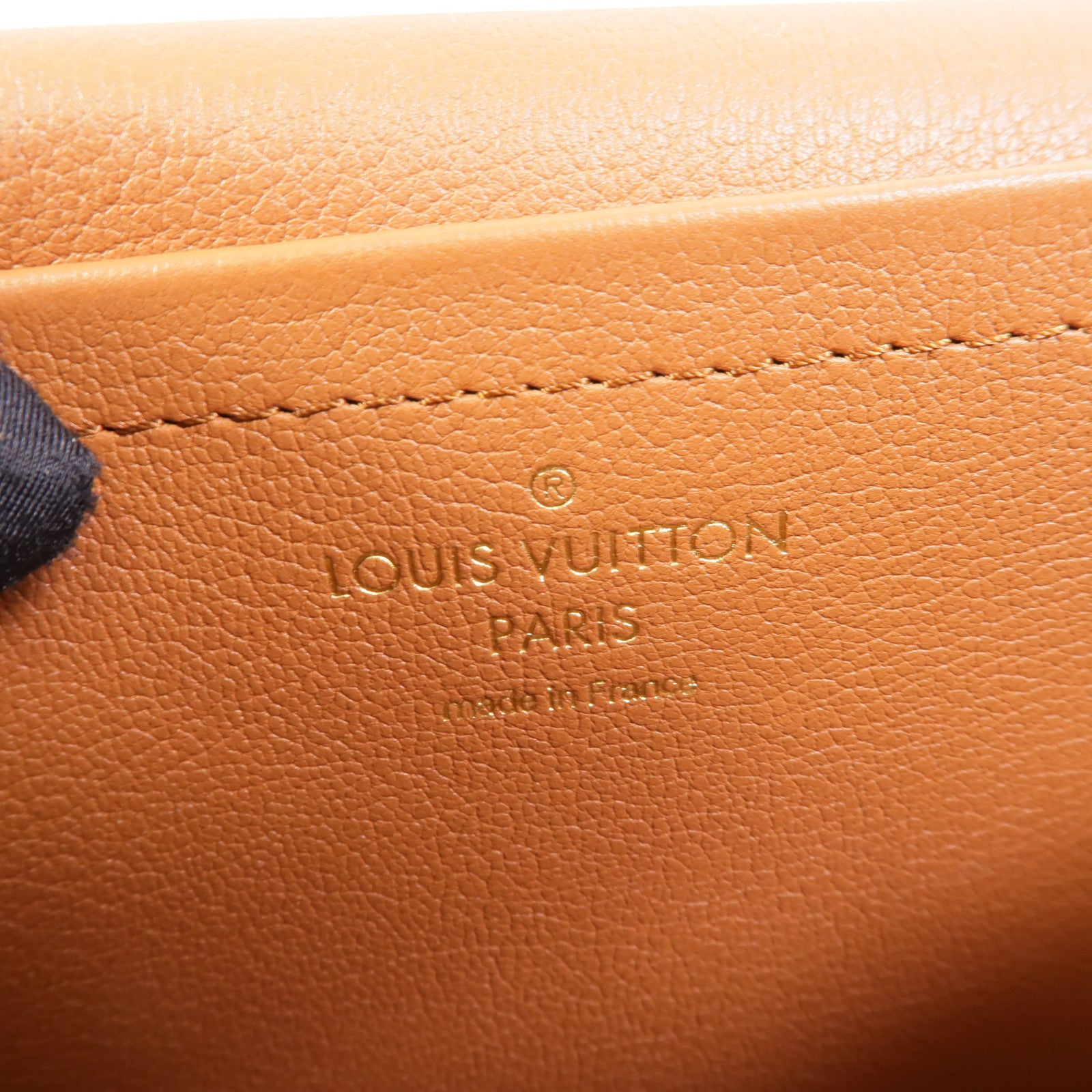 LOUIS VUITTON Monogram Marceau金扣鏈帶肩背袋棕色