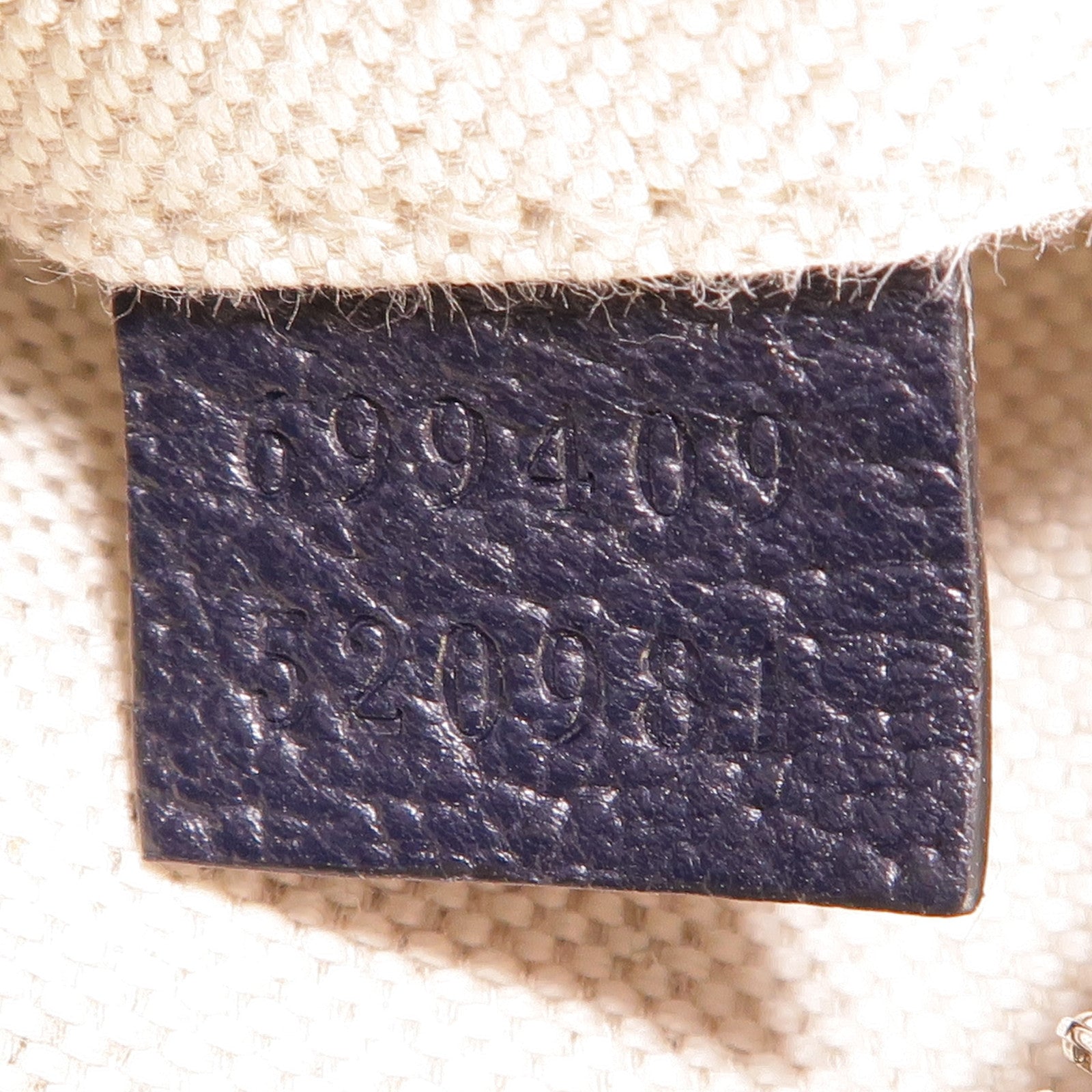 GUCCI GG SHW Attache Small Shoulder Bag 699409 Coated Canvas Navy/Beige/Red