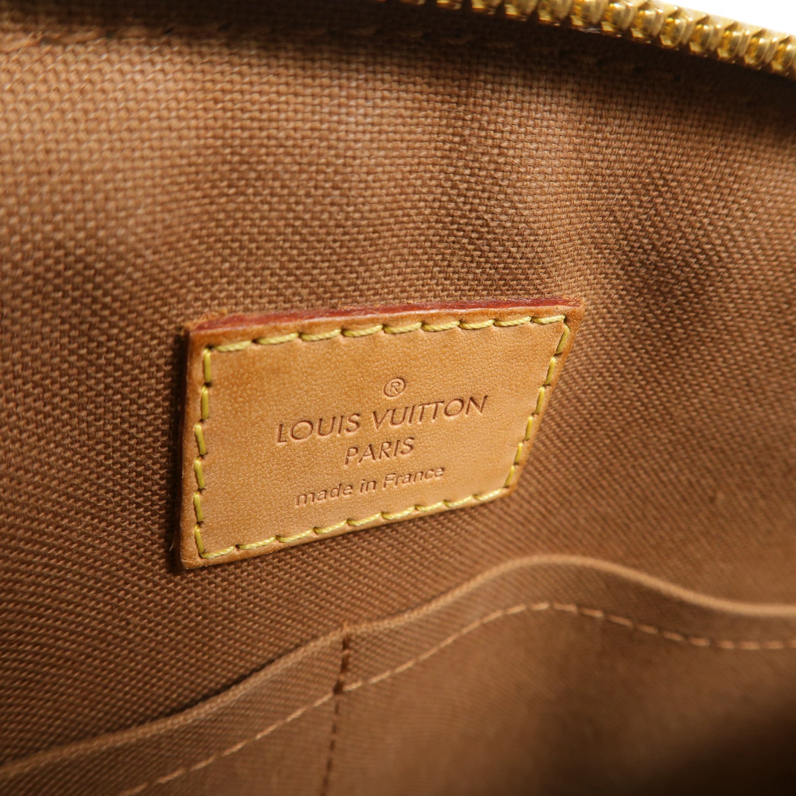 LOUIS VUITTON Monogram Tivoli PM手挽袋棕色