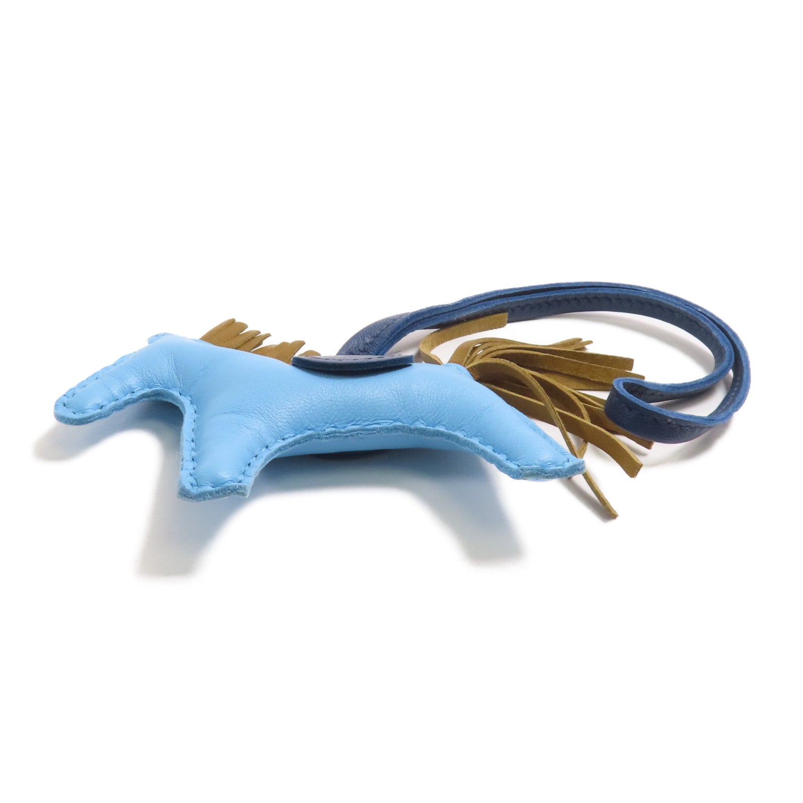 HERMES Milo皮革Rodeo PM掛飾