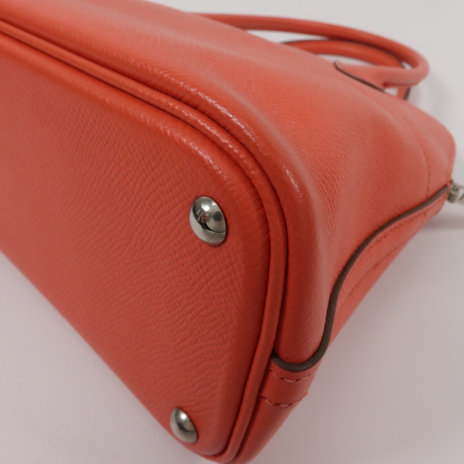 HERMES Epsom皮革Bolide 27手挽肩背兩用袋Rose Jaipur