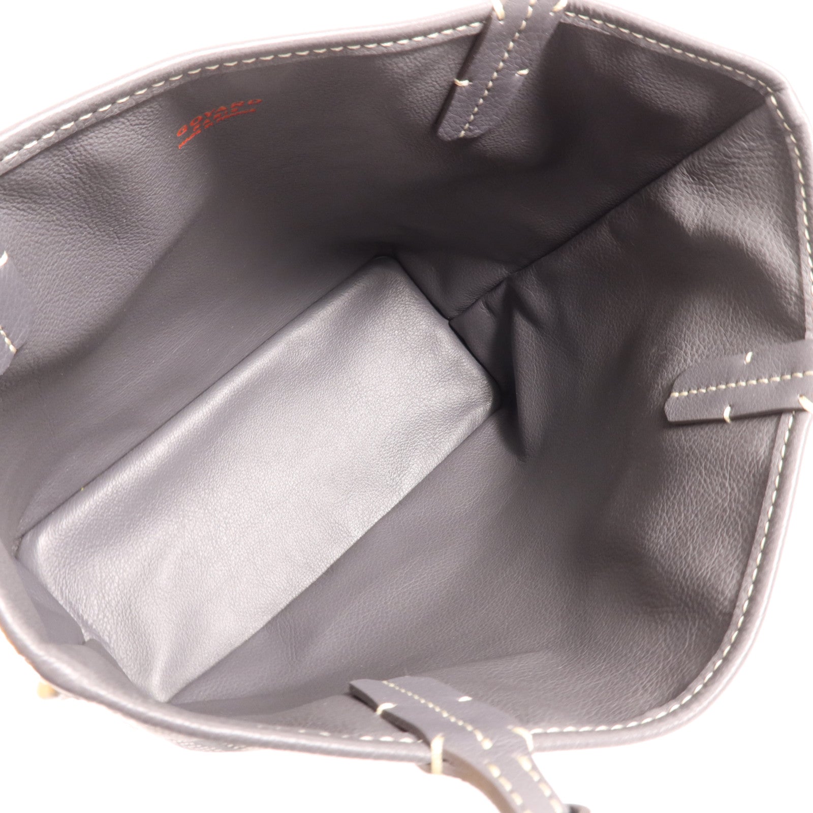 GOYARD 塗層帆布Anjou Mini銀扣手挽袋