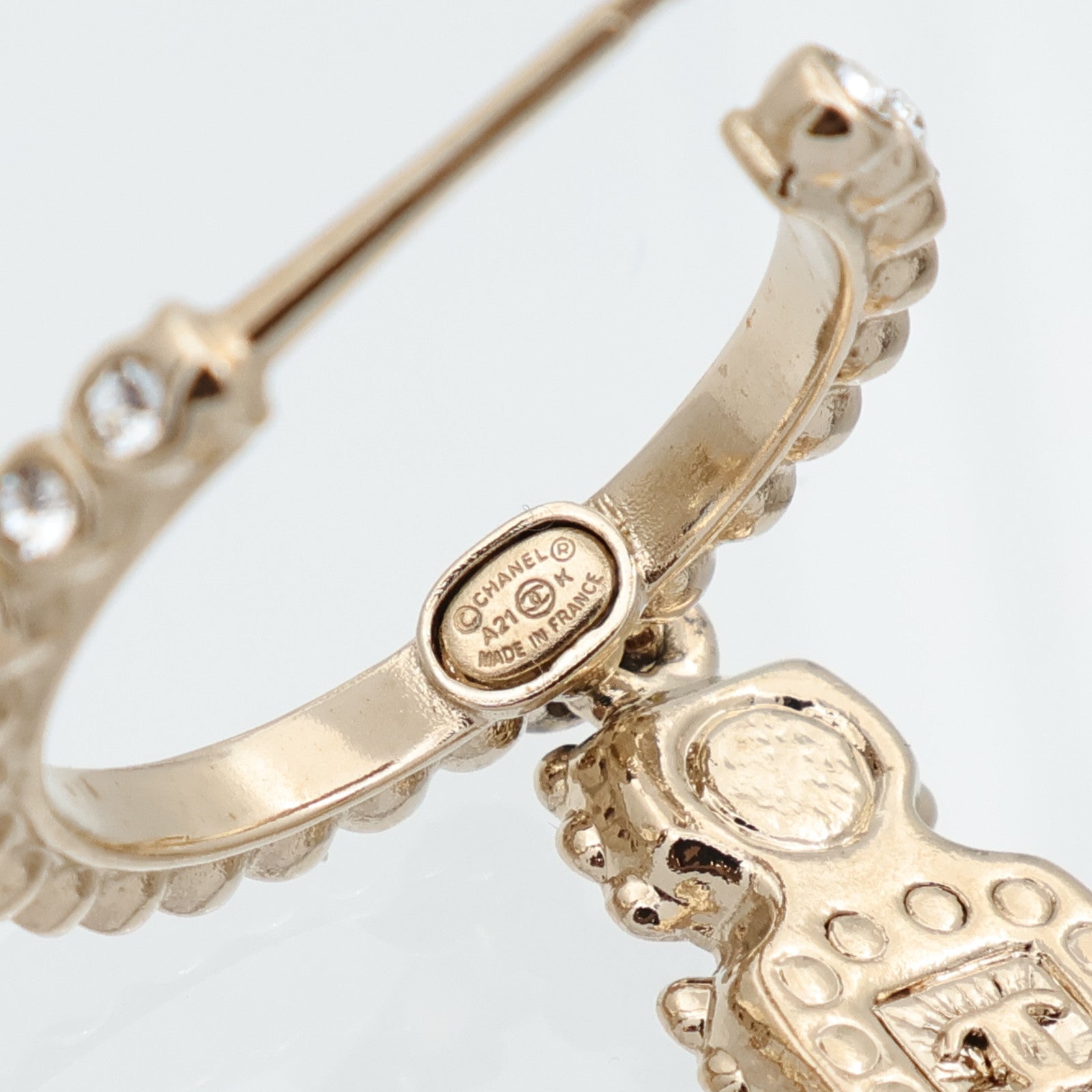 CHANEL PVC/金屬Earrings耳環