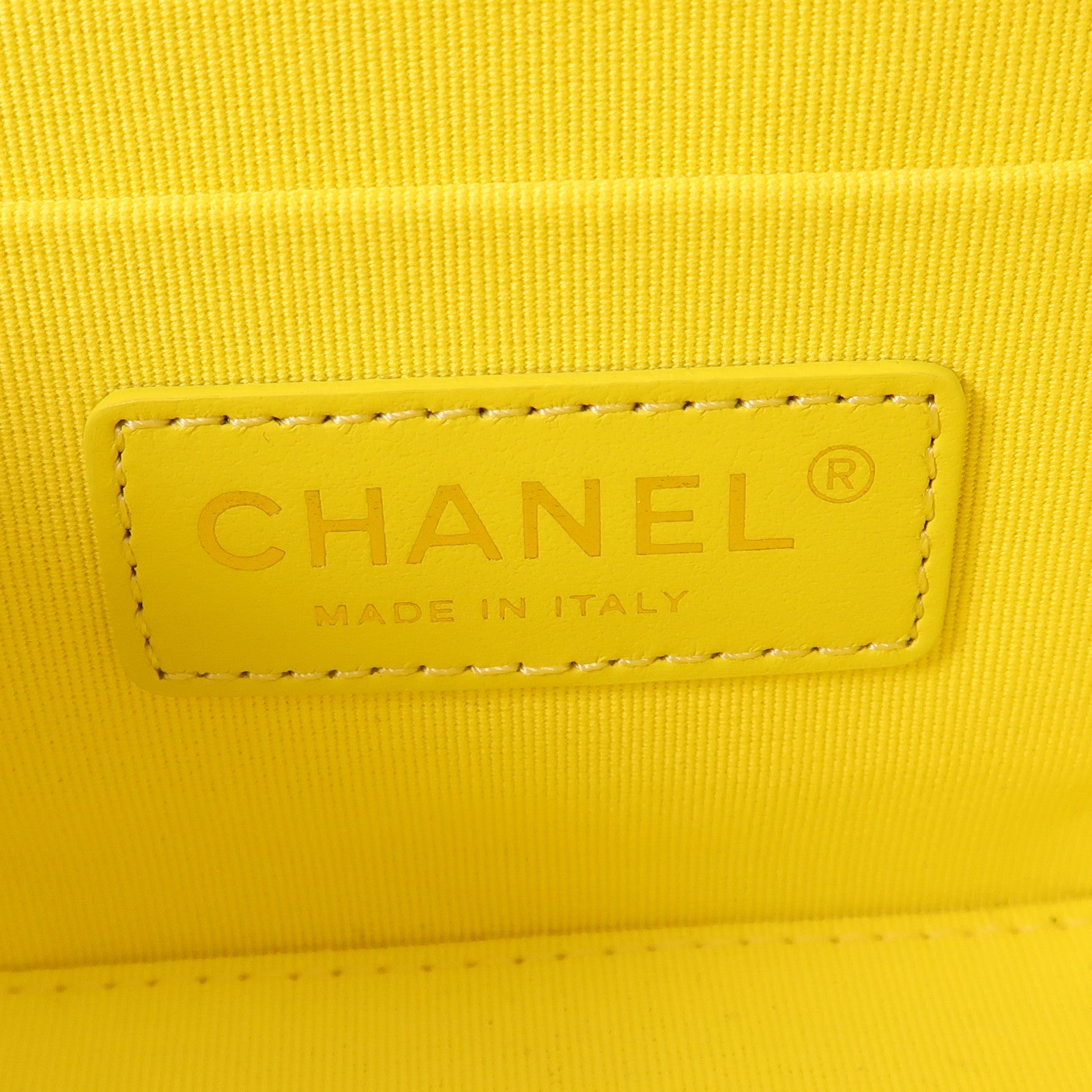 CHANEL 牛皮皮革Chain Shoulder Bag金扣鏈帶手挽肩背兩用袋