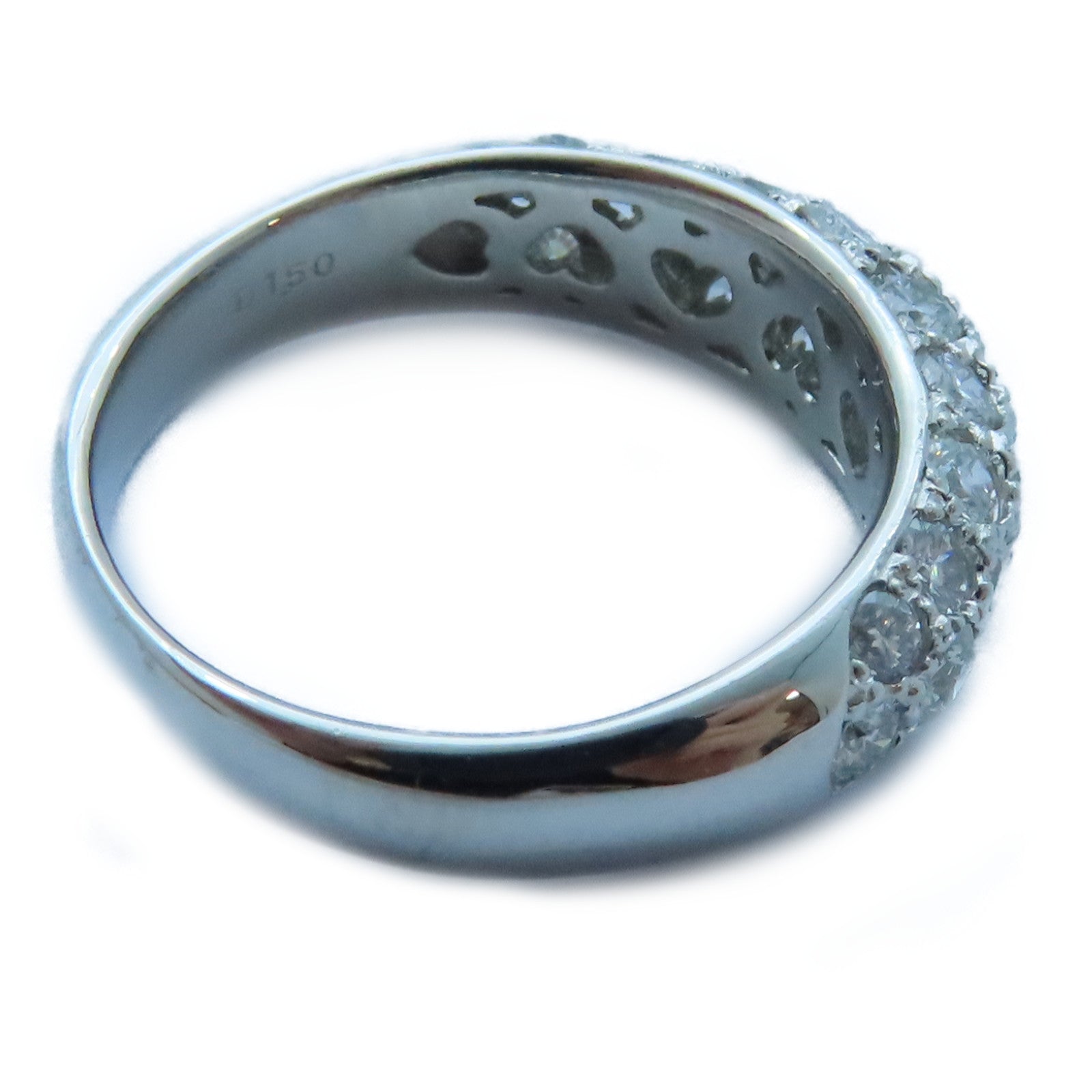 JEWELRY 【激減優惠】PT900白金Diamond Ring 1.50ct鑽石戒指US#6.5