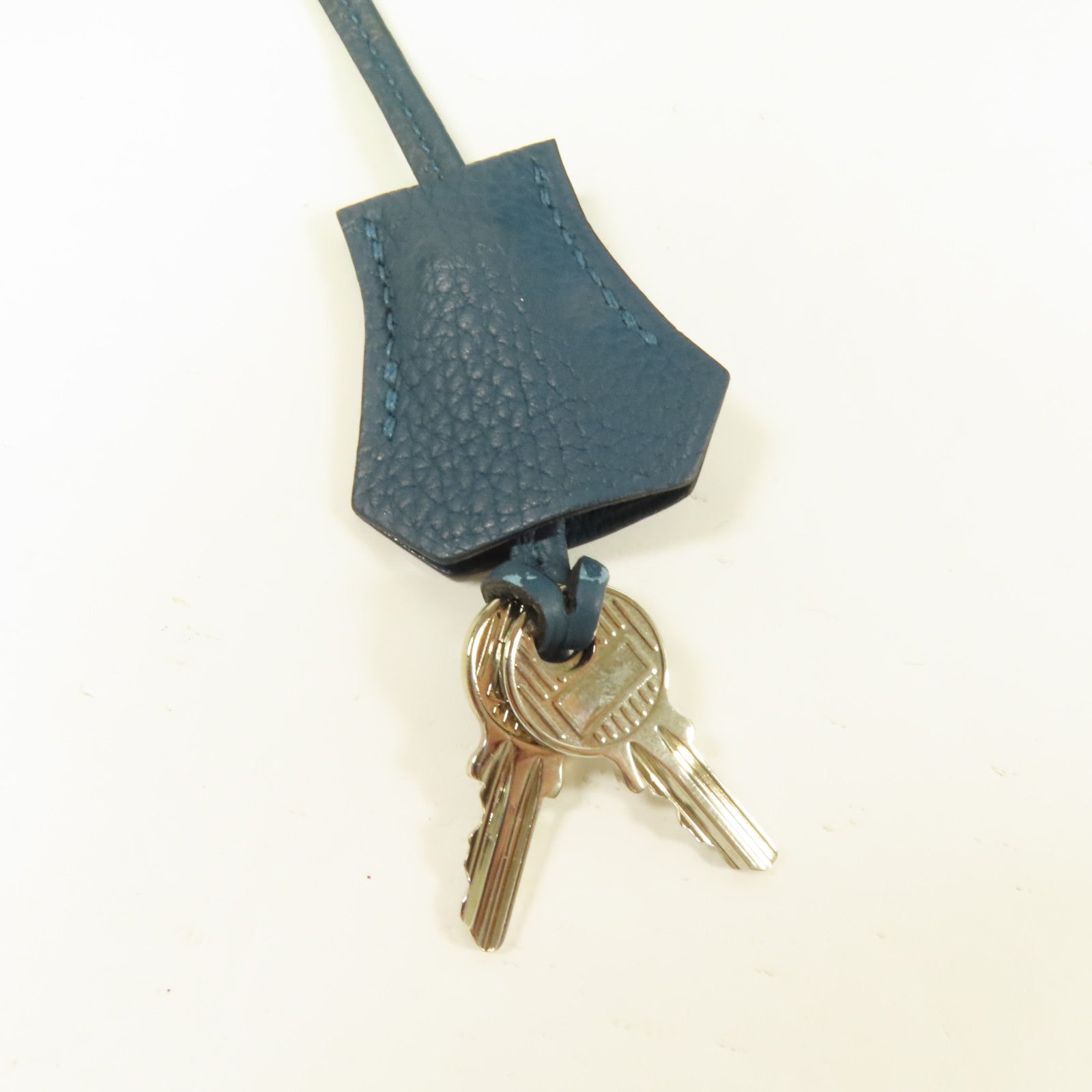 HERMES Clemence皮革Birkin 30銀扣手挽袋Vert Bosphore