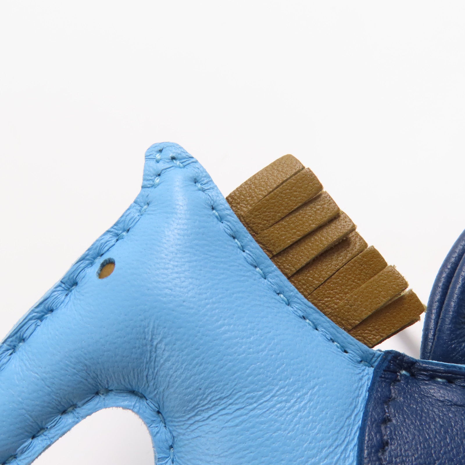 HERMES Milo皮革Rodeo PM掛飾