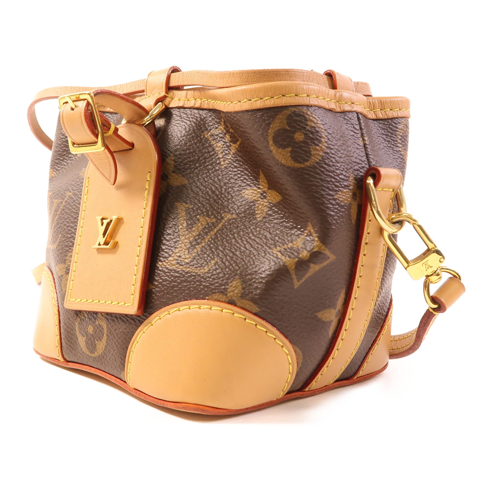 LOUIS VUITTON Monogram Noe Purse金扣肩背袋
