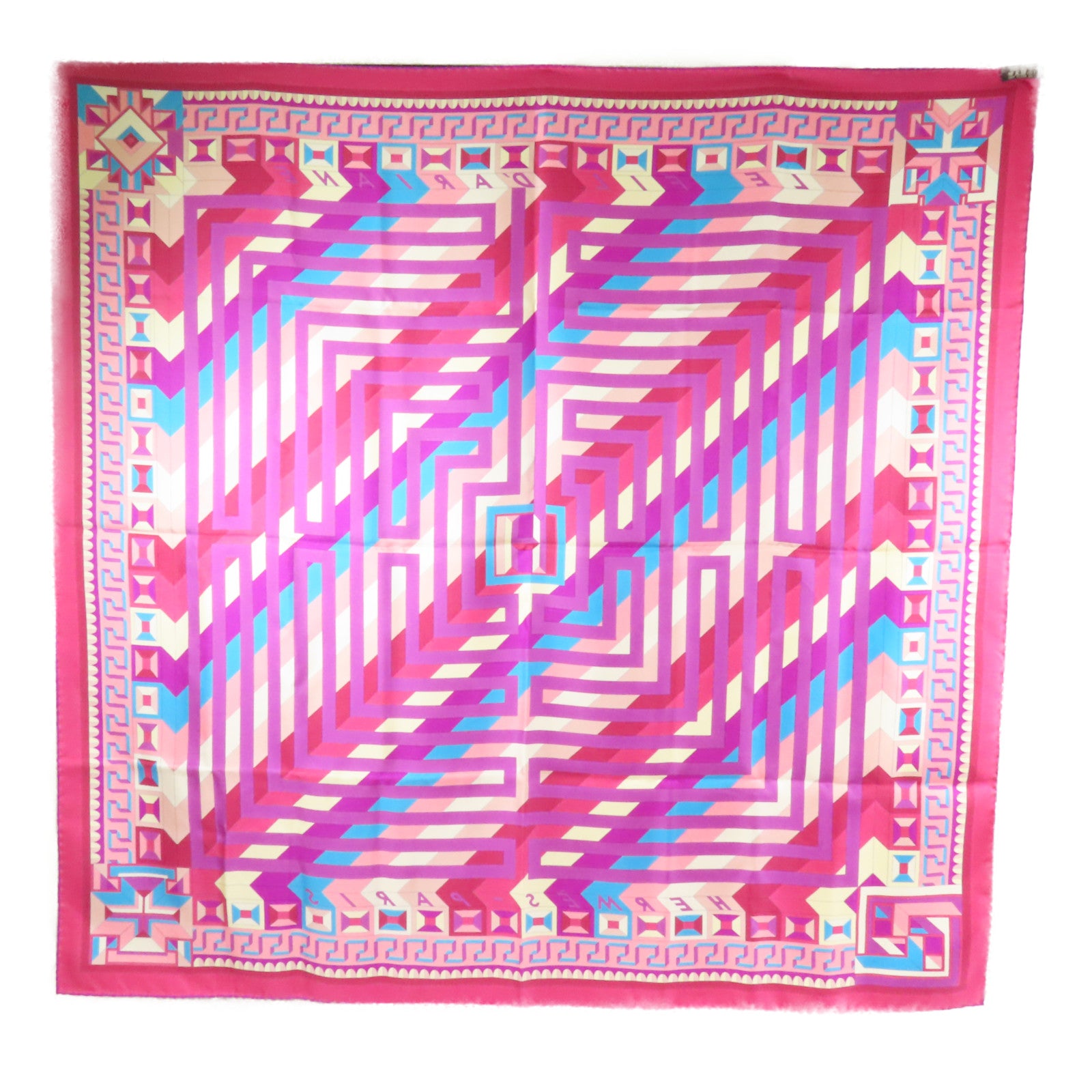 HERMES 絲質Scarf 90X90絲巾