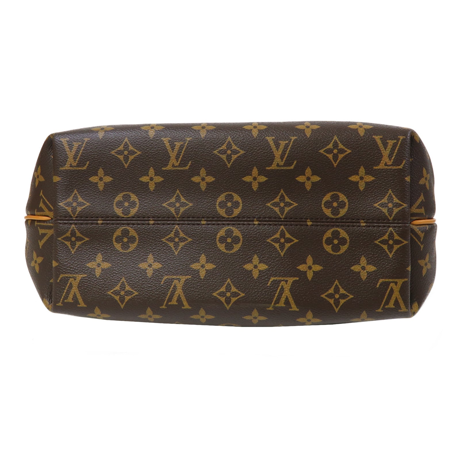 LOUIS VUITTON Monogram Turenne MM金扣手挽肩背兩用袋啡色