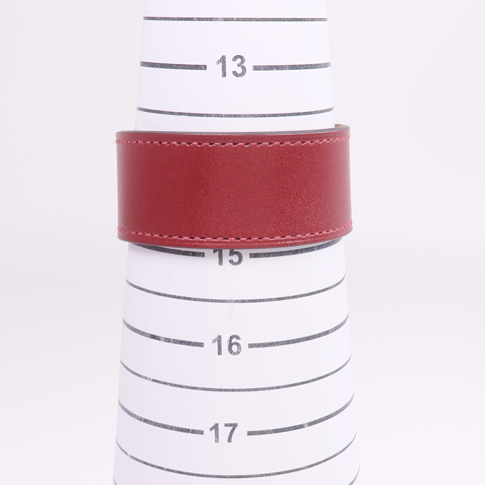 HERMES 【激減優惠】Box Calf皮革Hip Hop Bracelet金扣手帶