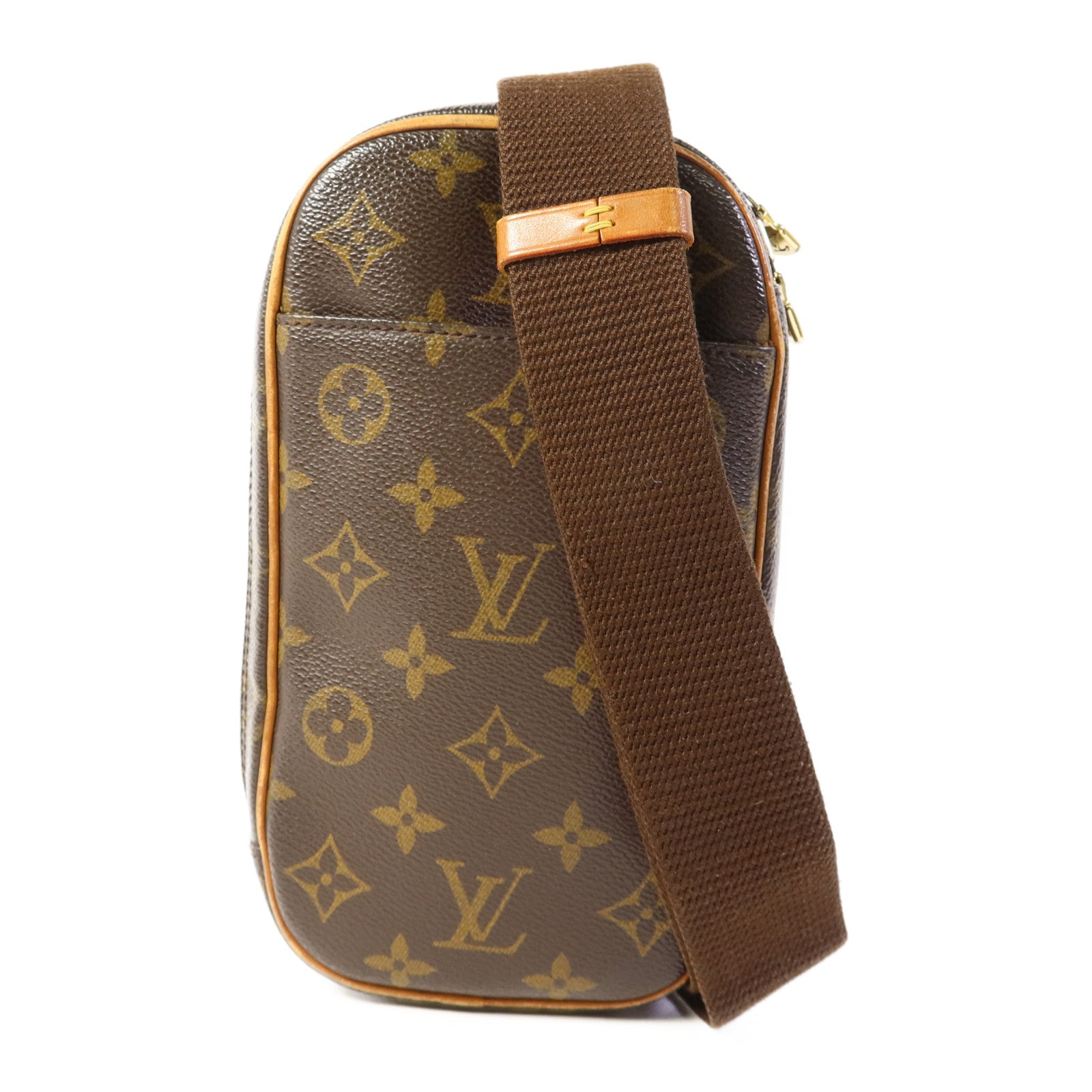 LOUIS VUITTON Monogram Pochette Gange金扣肩背袋