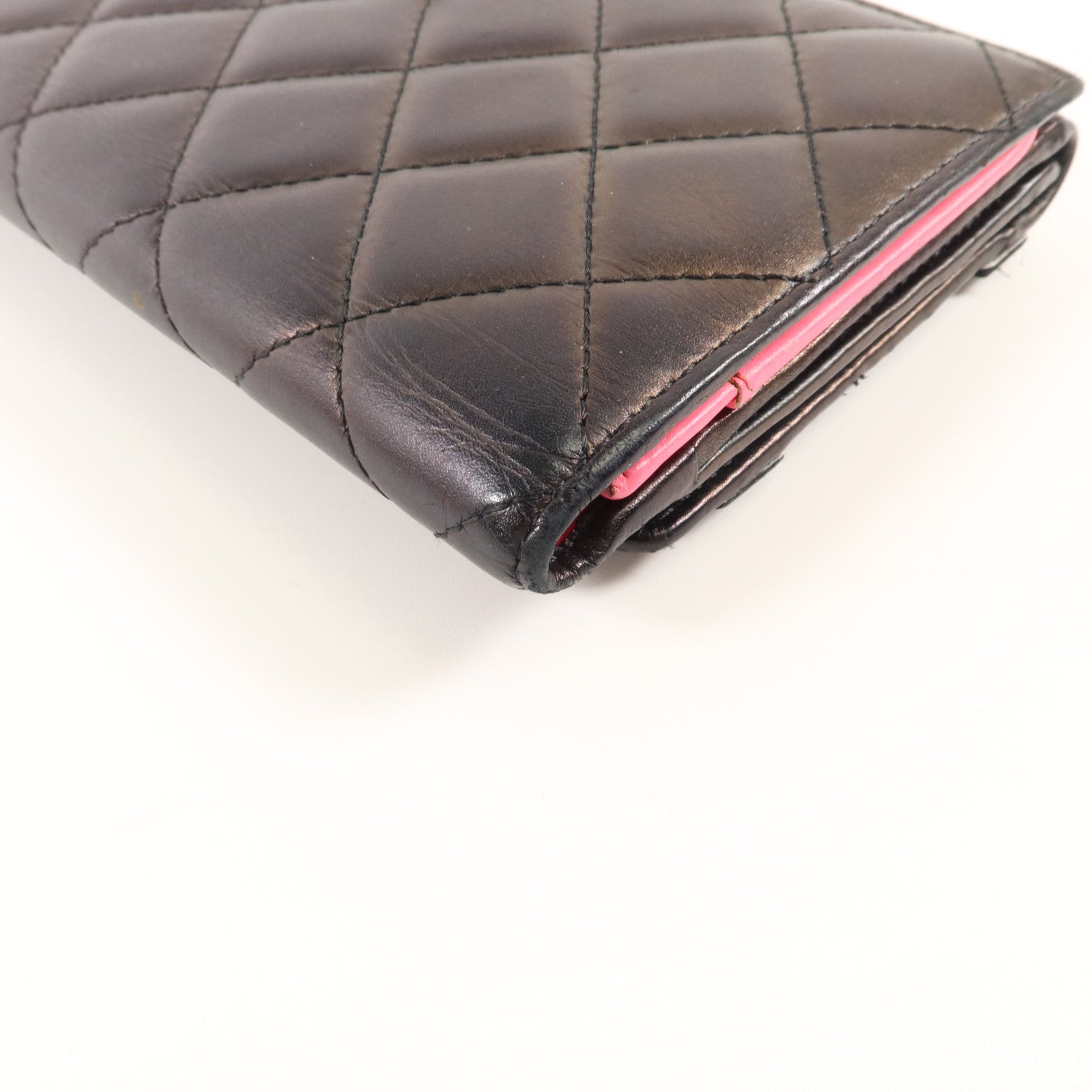 CHANEL 牛皮皮革Cambon Long Wallet長錢包