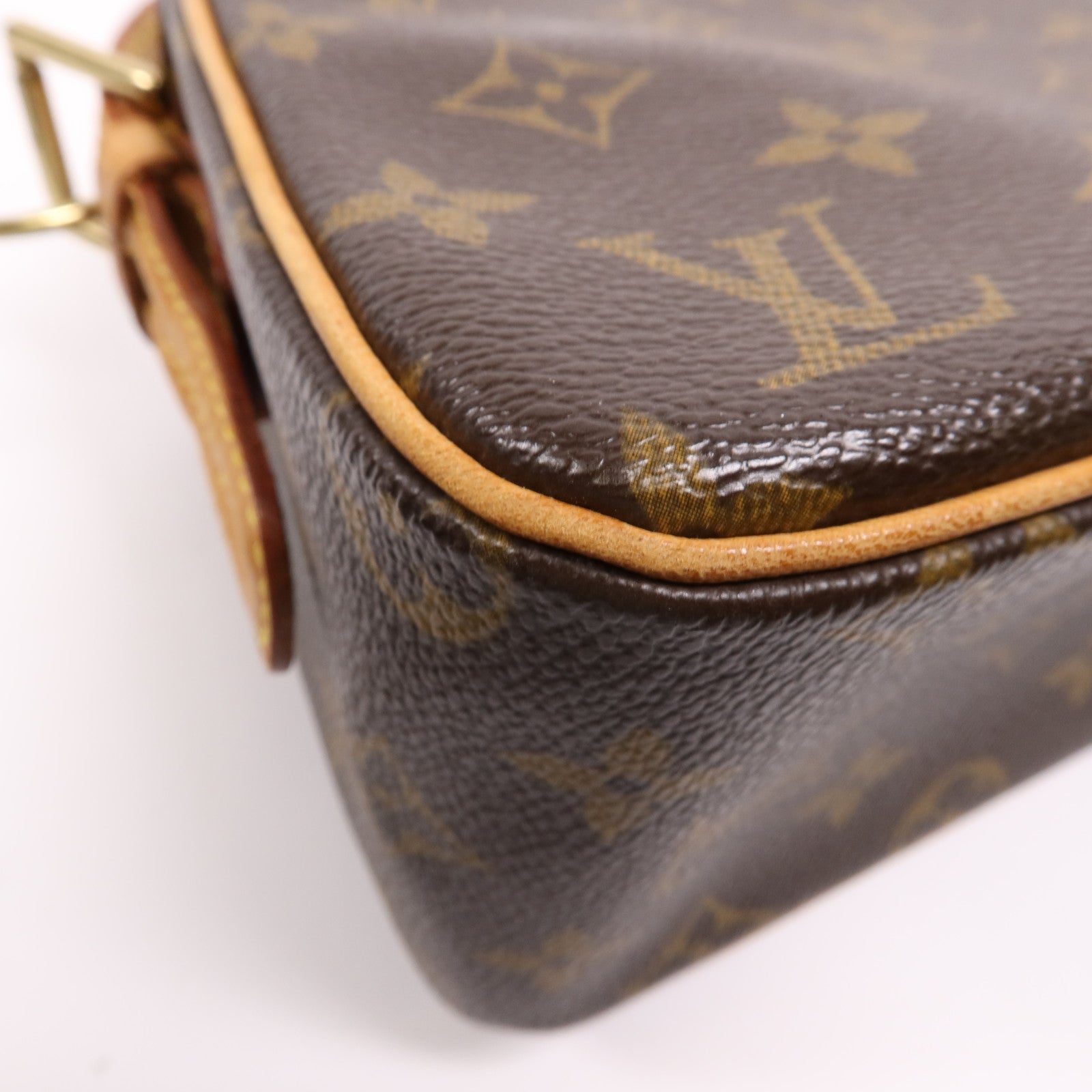 LOUIS VUITTON Monogram Viva Cite MM金扣肩背袋