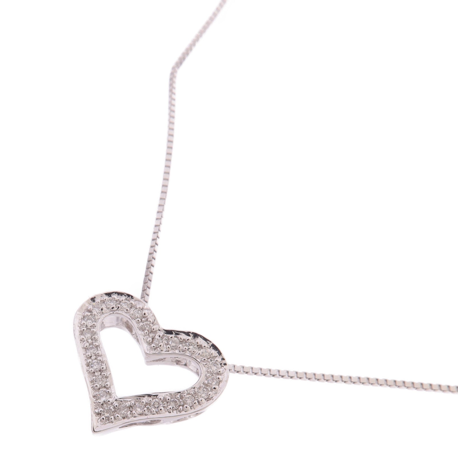 JEWELRY 14K白金Diamond Necklace鑽石項鍊