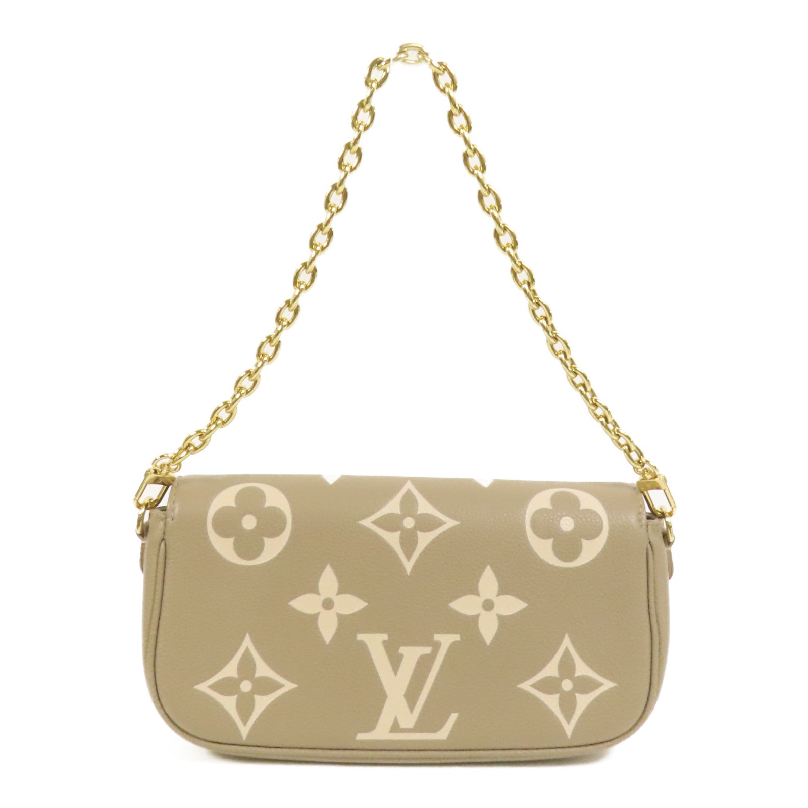 LOUIS VUITTON Monogram Empreinte Ivy金扣手挽肩背兩用袋