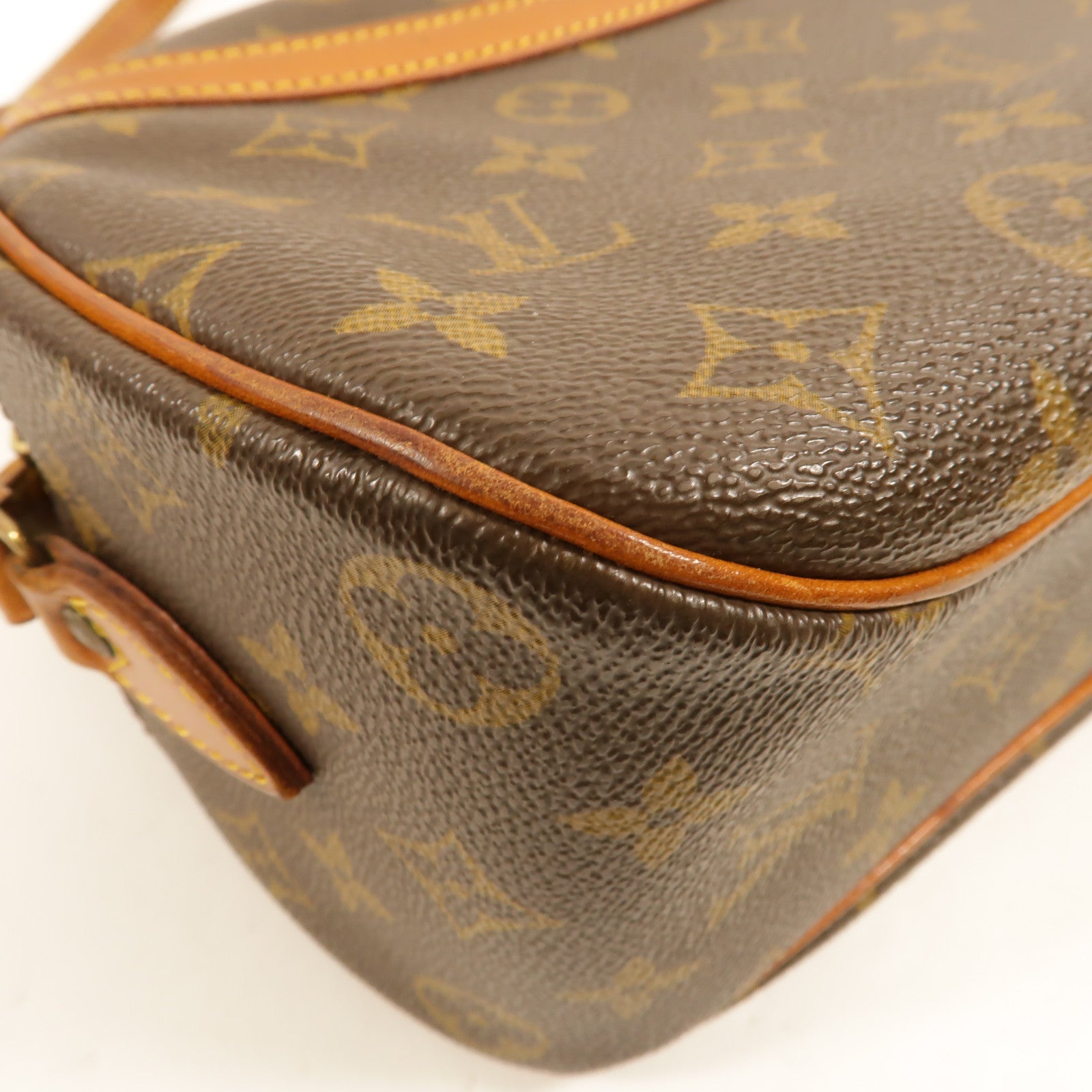 LOUIS VUITTON Monogram Blois金扣肩背袋棕色