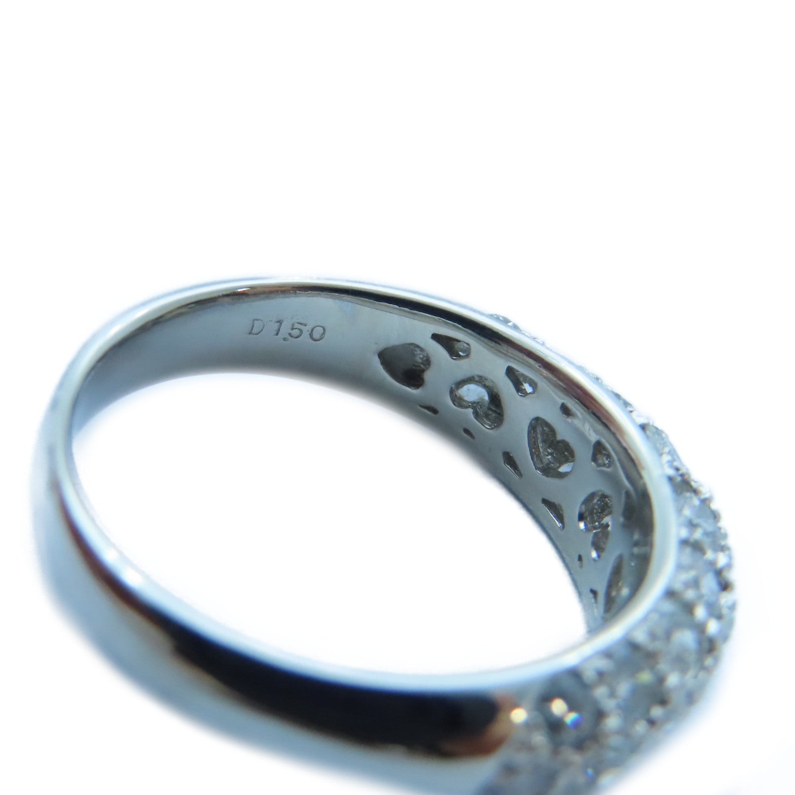 JEWELRY 【激減優惠】PT900白金Diamond Ring 1.50ct鑽石戒指US#6.5