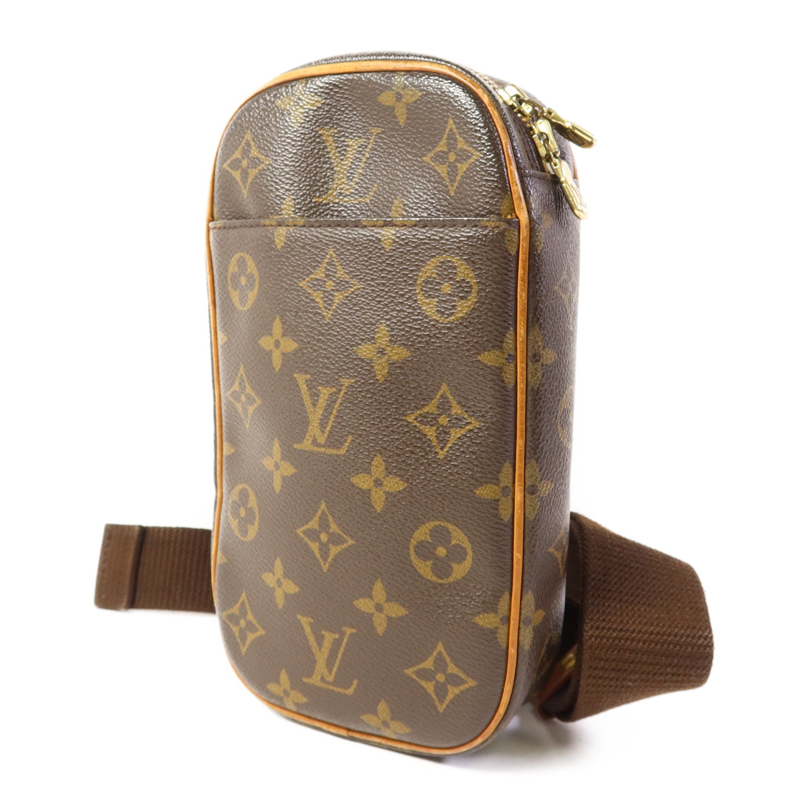 LOUIS VUITTON 【激減優惠】Monogram Pochette Gange金扣肩背袋
