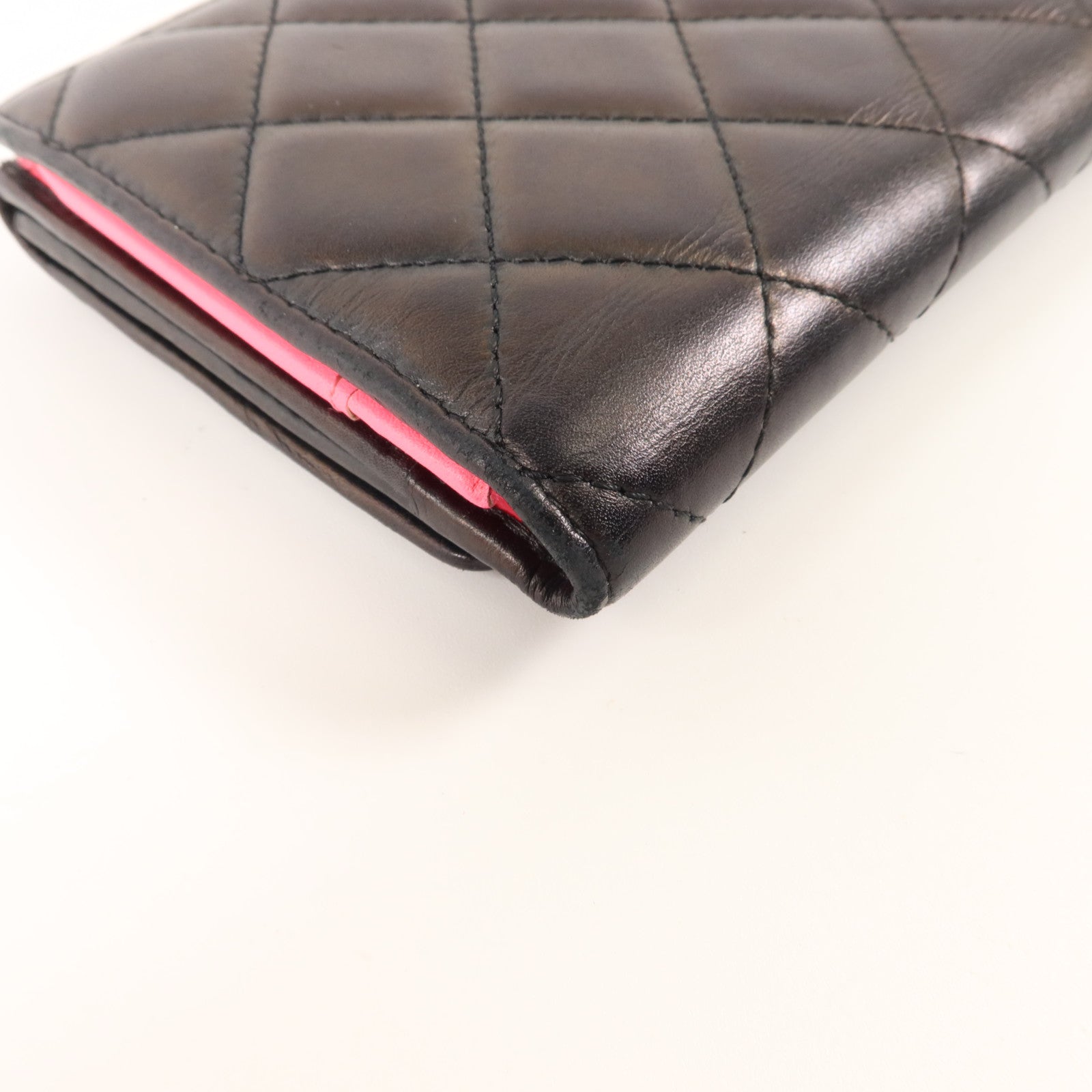 CHANEL 牛皮皮革Cambon Long Wallet長錢包