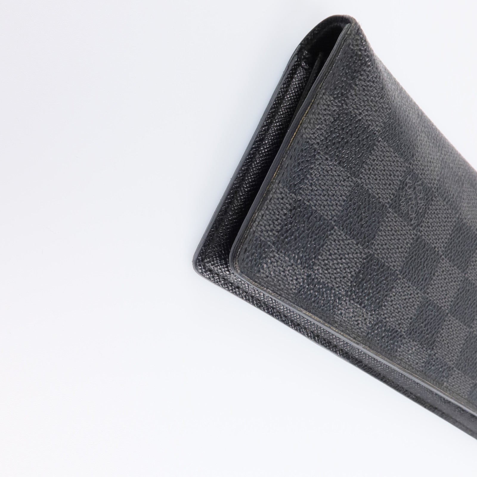 LOUIS VUITTON 【激減優惠】Damier Graphite Brazza長錢包