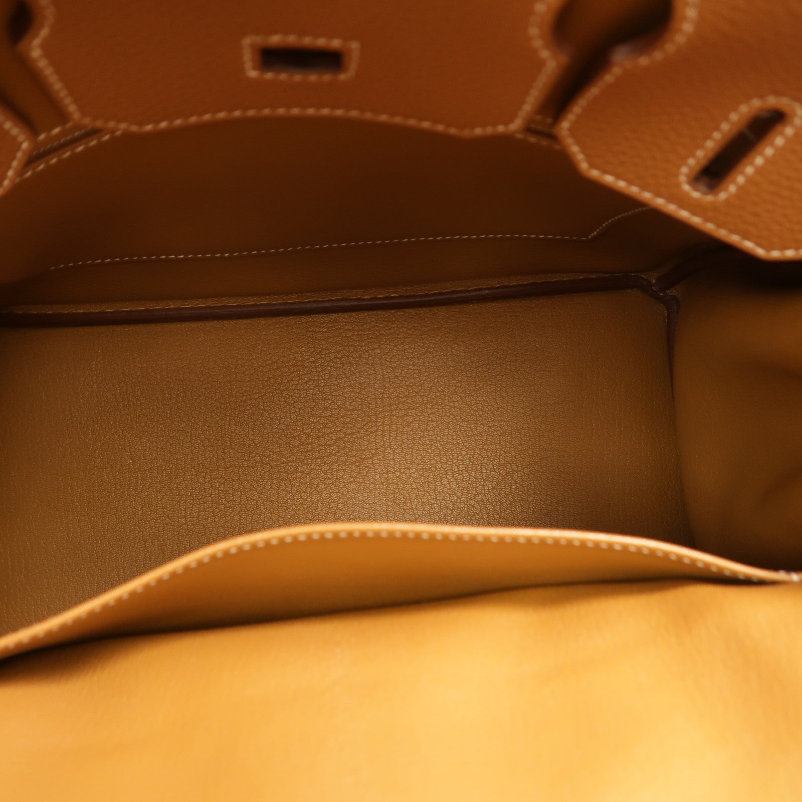 HERMES Togo皮革Birkin 30手挽袋Gold