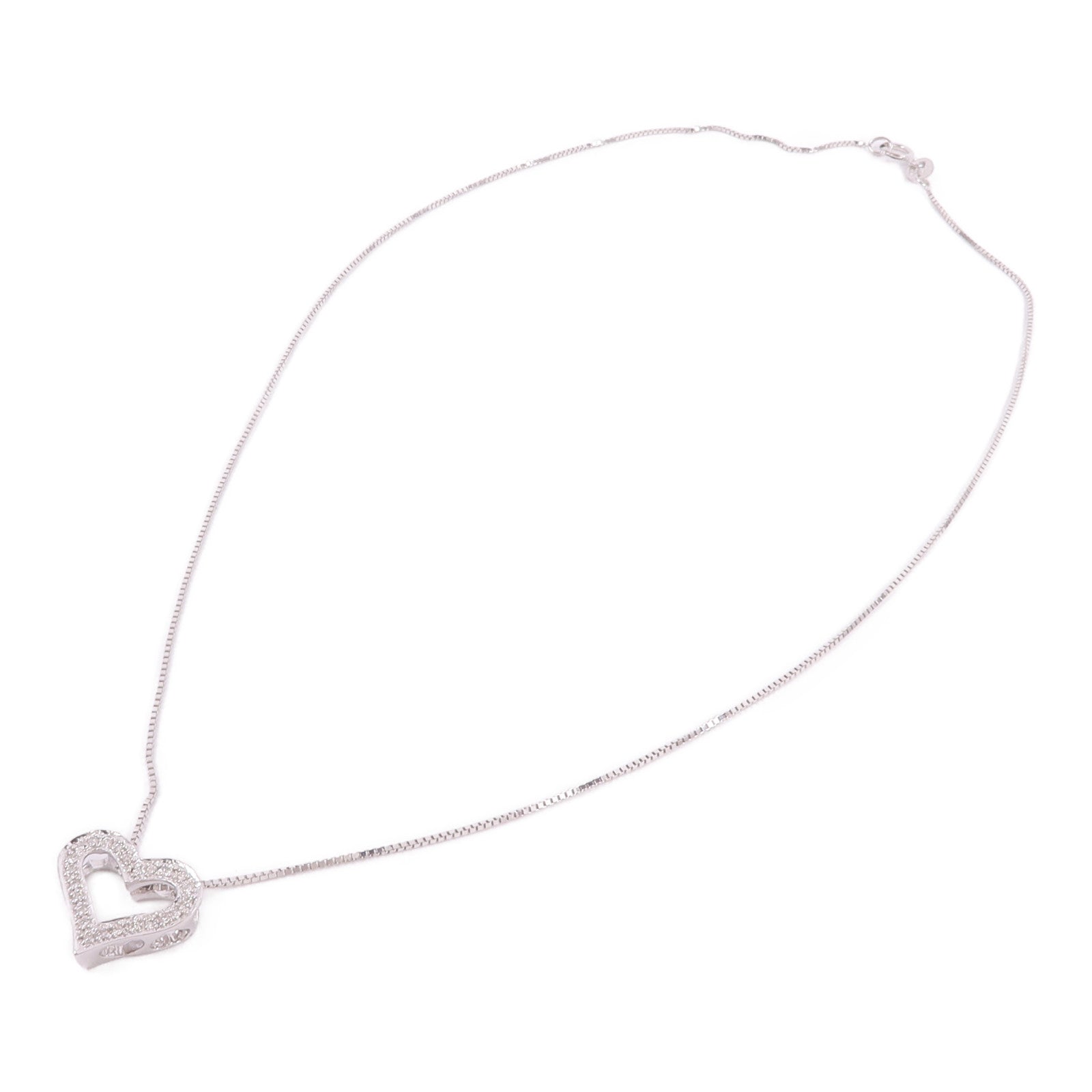 JEWELRY 14K白金Diamond Necklace鑽石項鍊