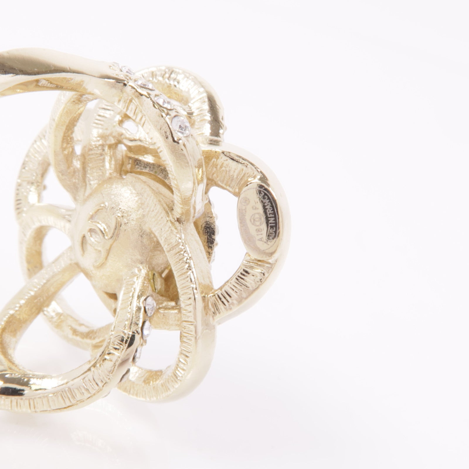 CHANEL 金屬Ring 戒指US#5.25