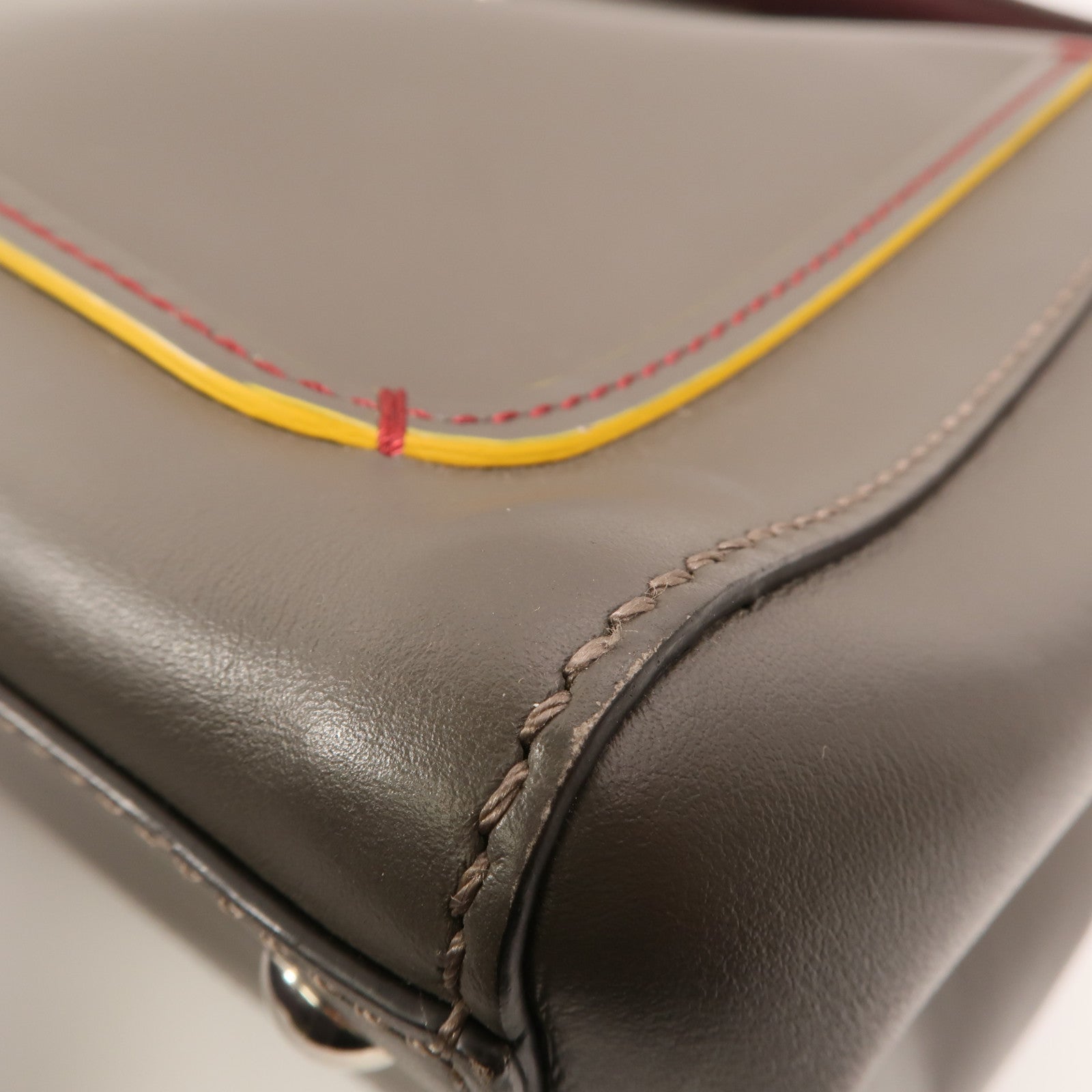 FENDI 牛皮皮革Dotcom手挽肩背兩用袋