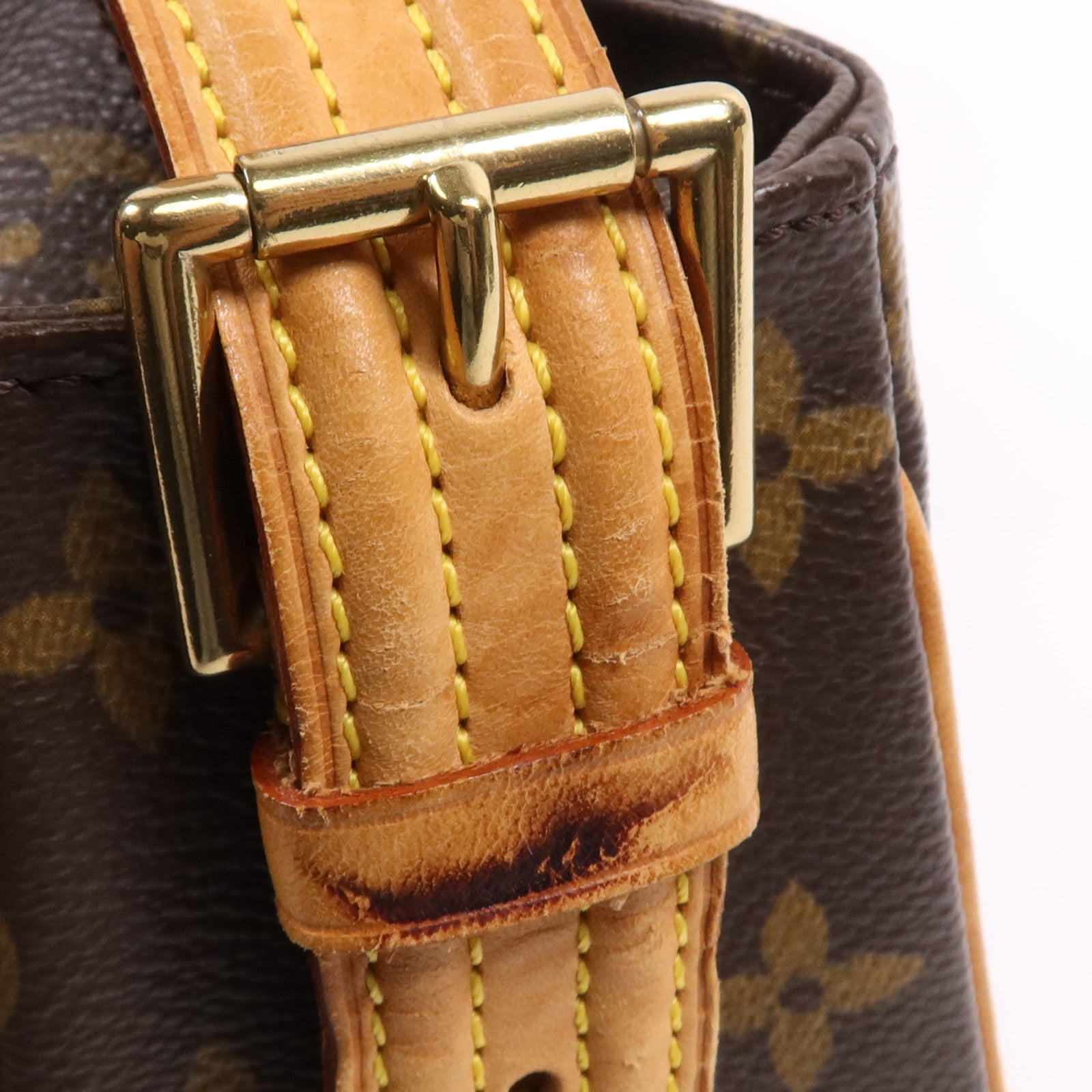 LOUIS VUITTON Monogram Viva Cite MM金扣肩背袋