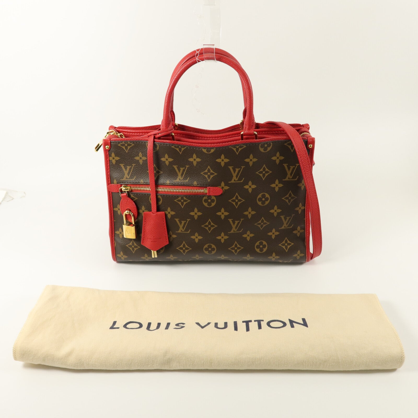 LOUIS VUITTON Monogram Popincourt PM手挽肩背兩用袋