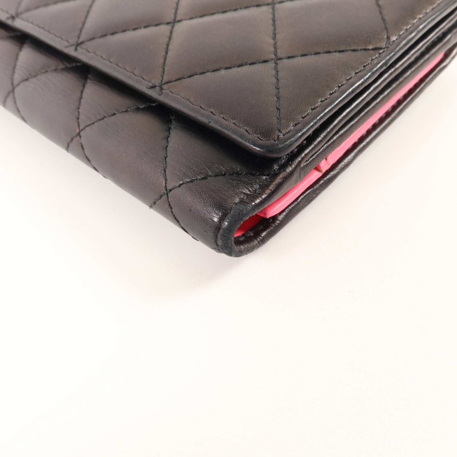 CHANEL 牛皮皮革Cambon Long Wallet長錢包
